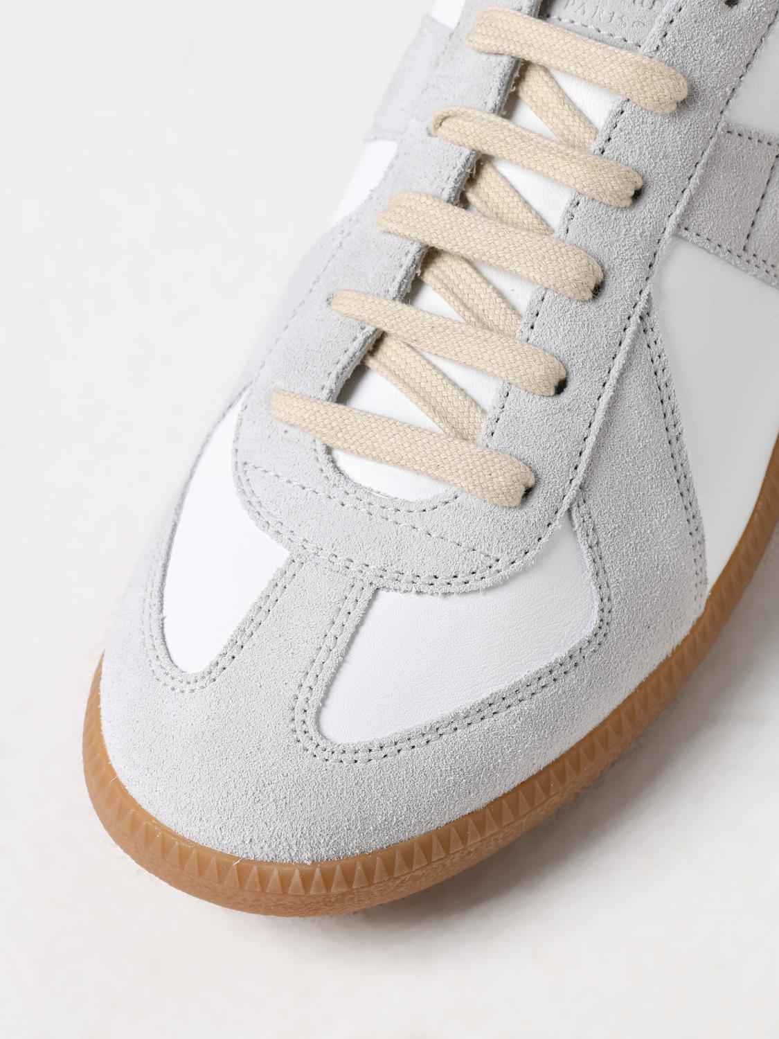 MAISON MARGIELA SNEAKERS: Replica Sneakers Maison Margiela aus Leder, Weiß - Img 4