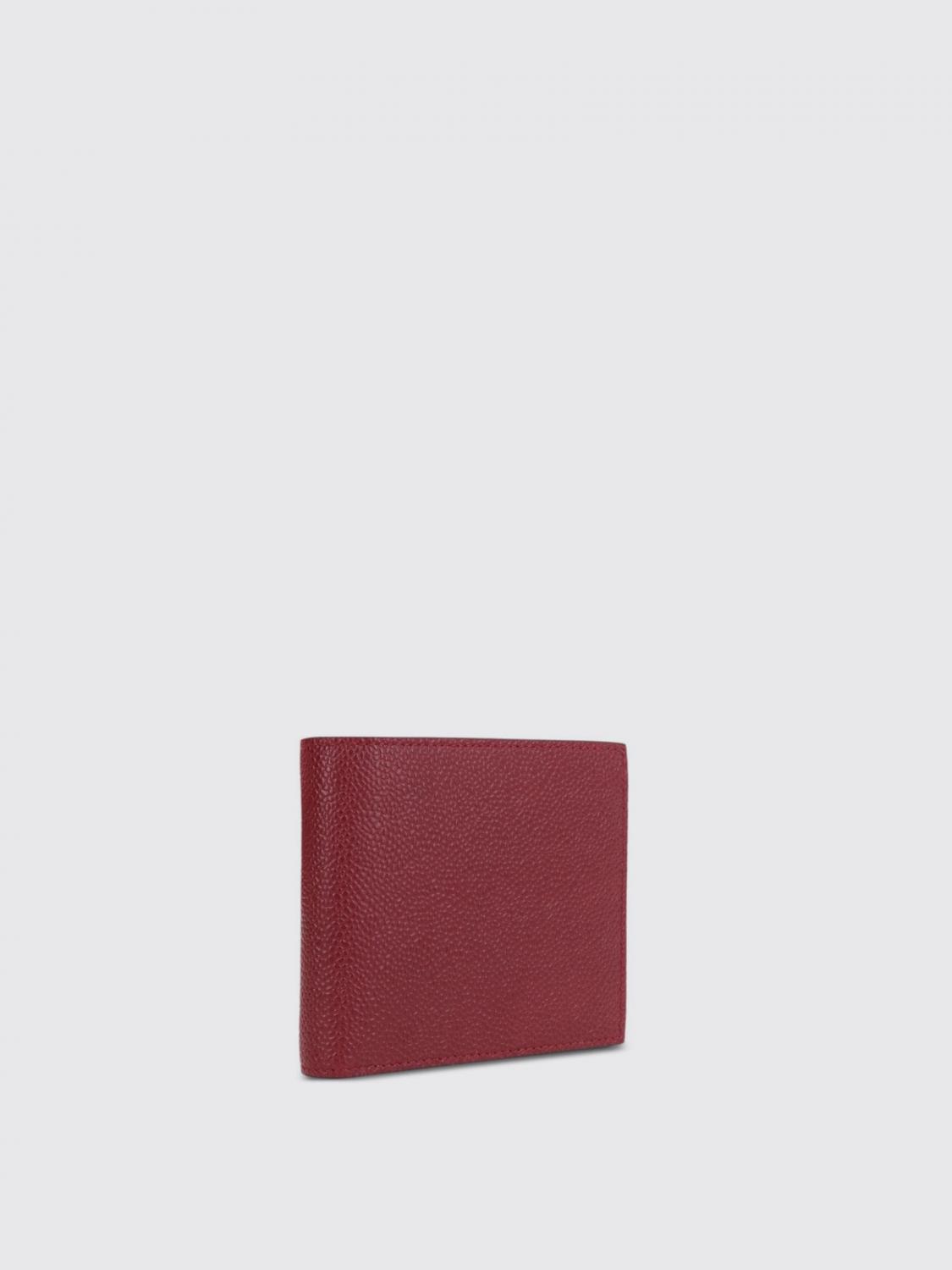 THOM BROWNE WALLET: Wallet Thom Browne in Grained Leather, Violet - Img 2