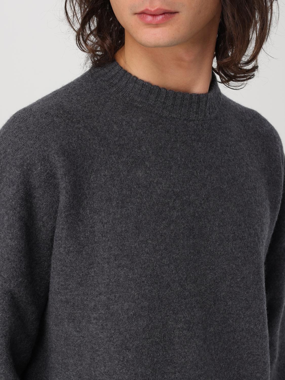JIL SANDER PULL: Pull homme Jil Sander, Anthracite - Img 5