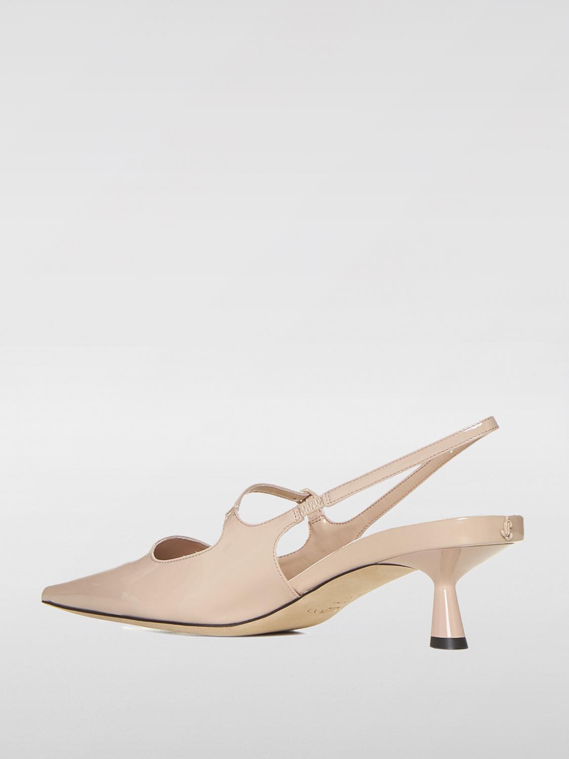 JIMMY CHOO DÉCOLLETÉ: Slingback Didi Jimmy Choo in vernice , Rosa - Img 3