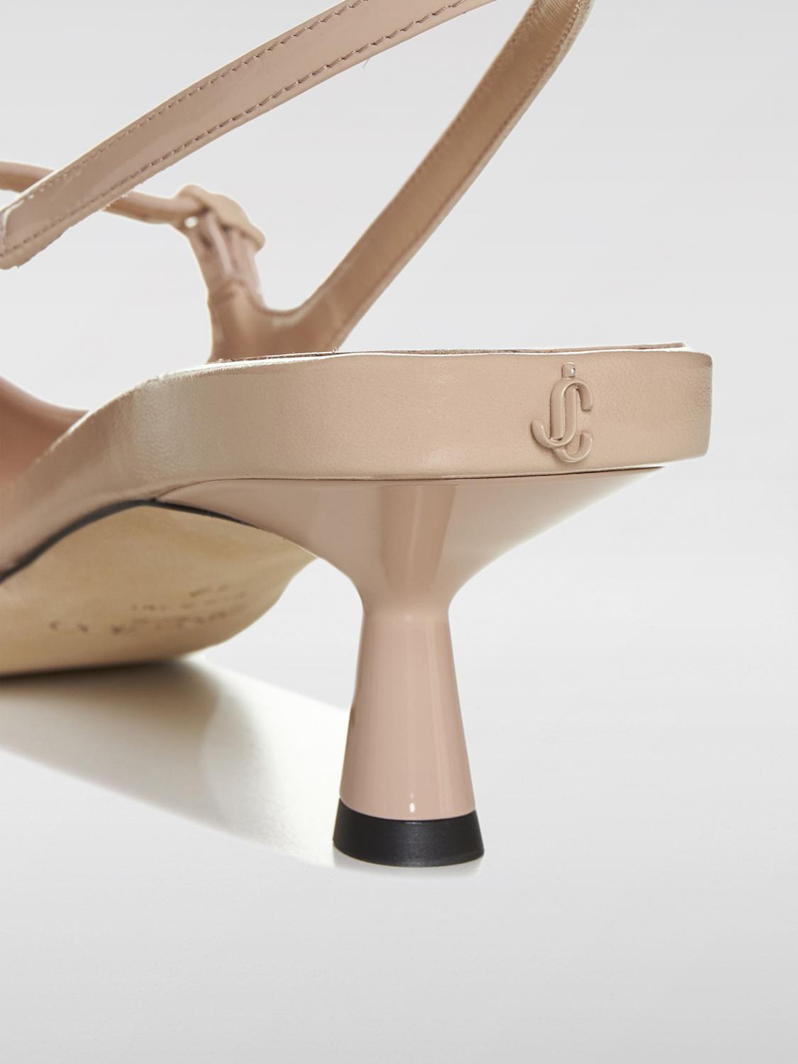 JIMMY CHOO DÉCOLLETÉ: Slingback Didi Jimmy Choo in vernice , Rosa - Img 4