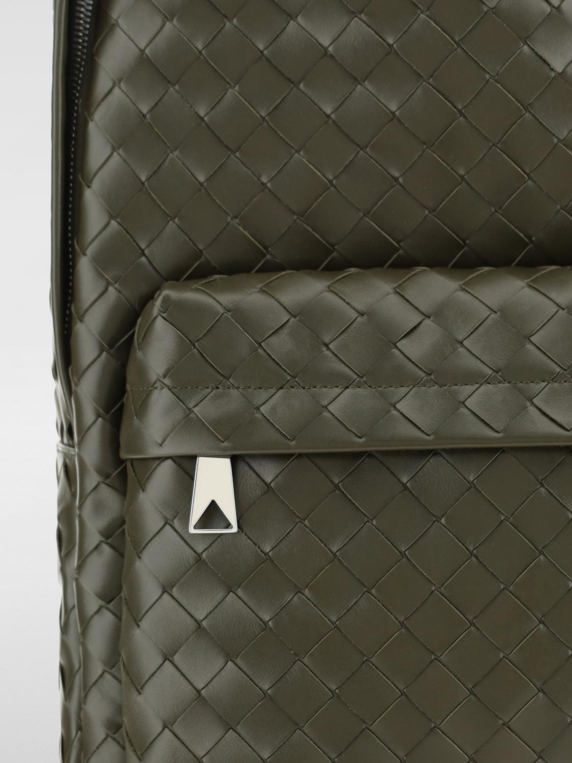 BOTTEGA VENETA 백팩: 백팩 남성 Bottega Veneta, 카키 - Img 3