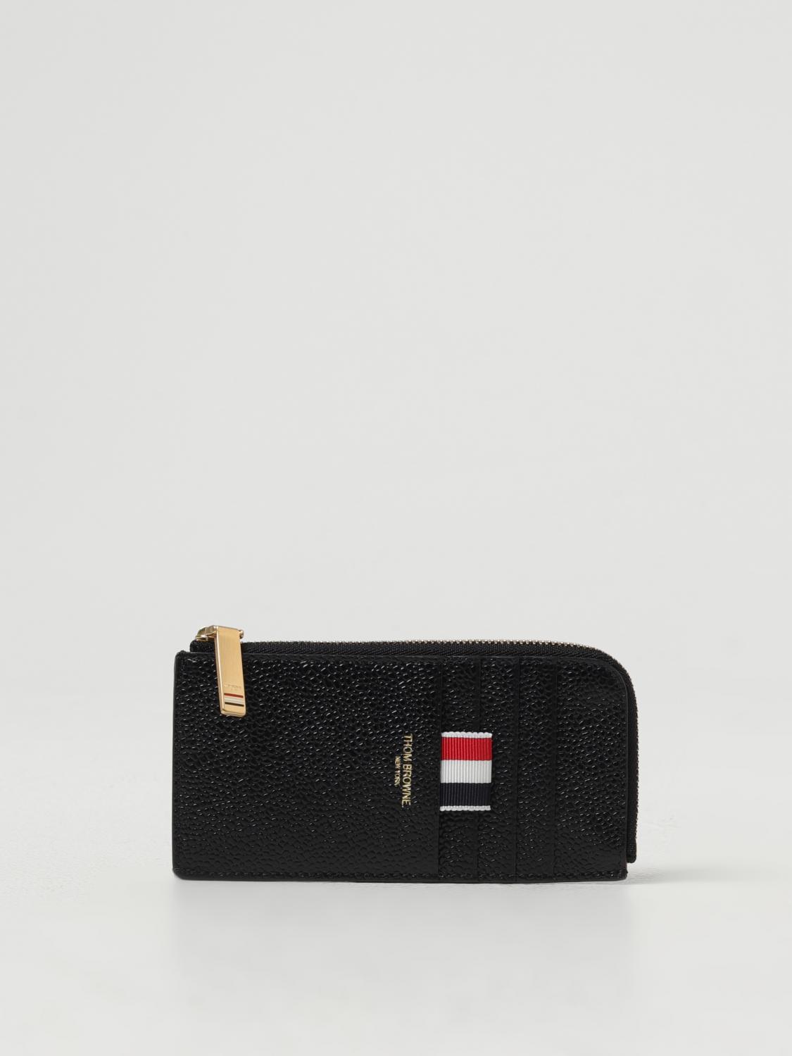 THOM BROWNE PORTEFEUILLE: Portefeuille homme Thom Browne, Noir - Img 1