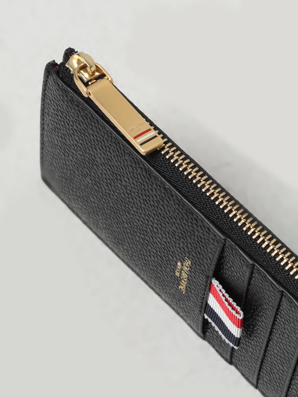 THOM BROWNE PORTEFEUILLE: Portefeuille homme Thom Browne, Noir - Img 3
