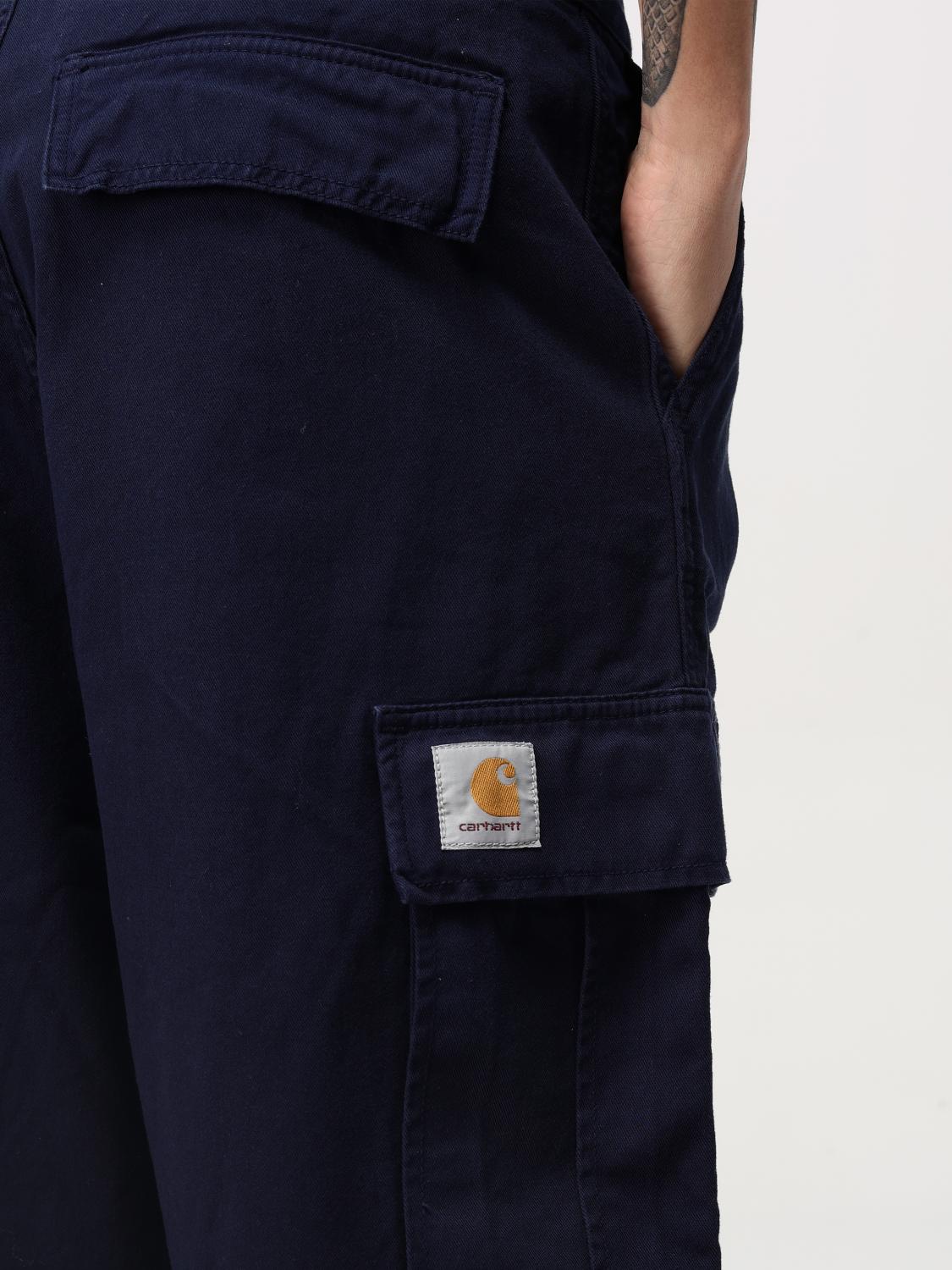 CARHARTT WIP PANTS: Pants men Carhartt Wip, Blue - Img 4