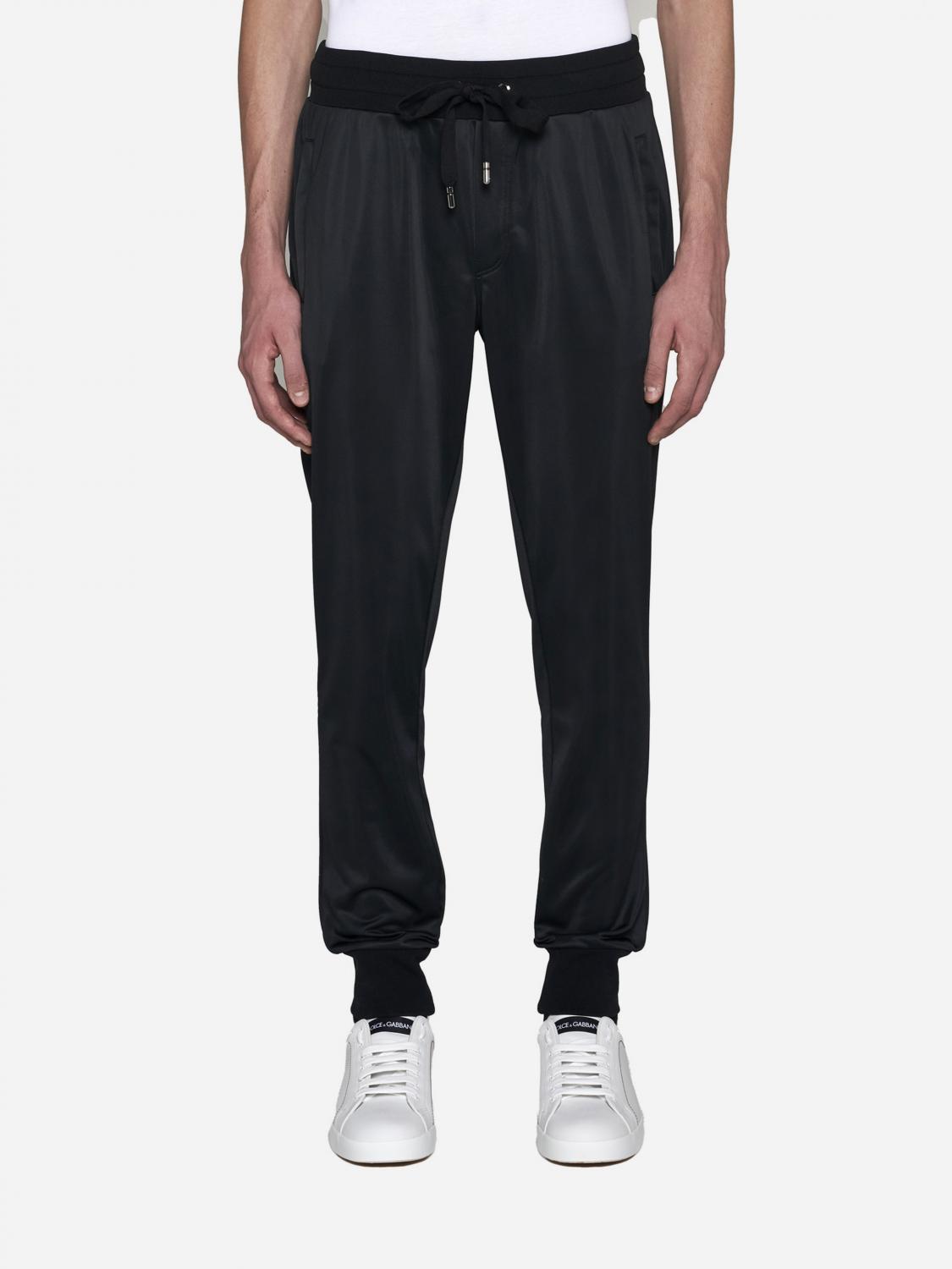 DOLCE & GABBANA：パンツ メンズ - ブラック | GIGLIO.COM
