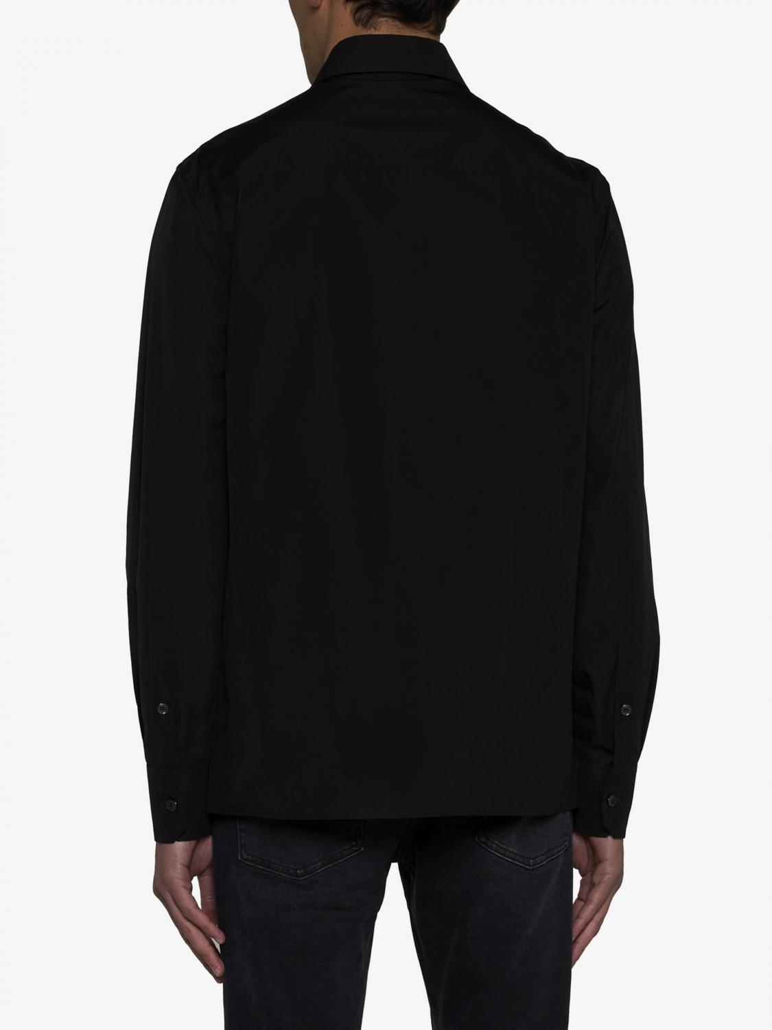 DOLCE & GABBANA シャツ: シャツ メンズ Dolce & Gabbana, ブラック - Img 2