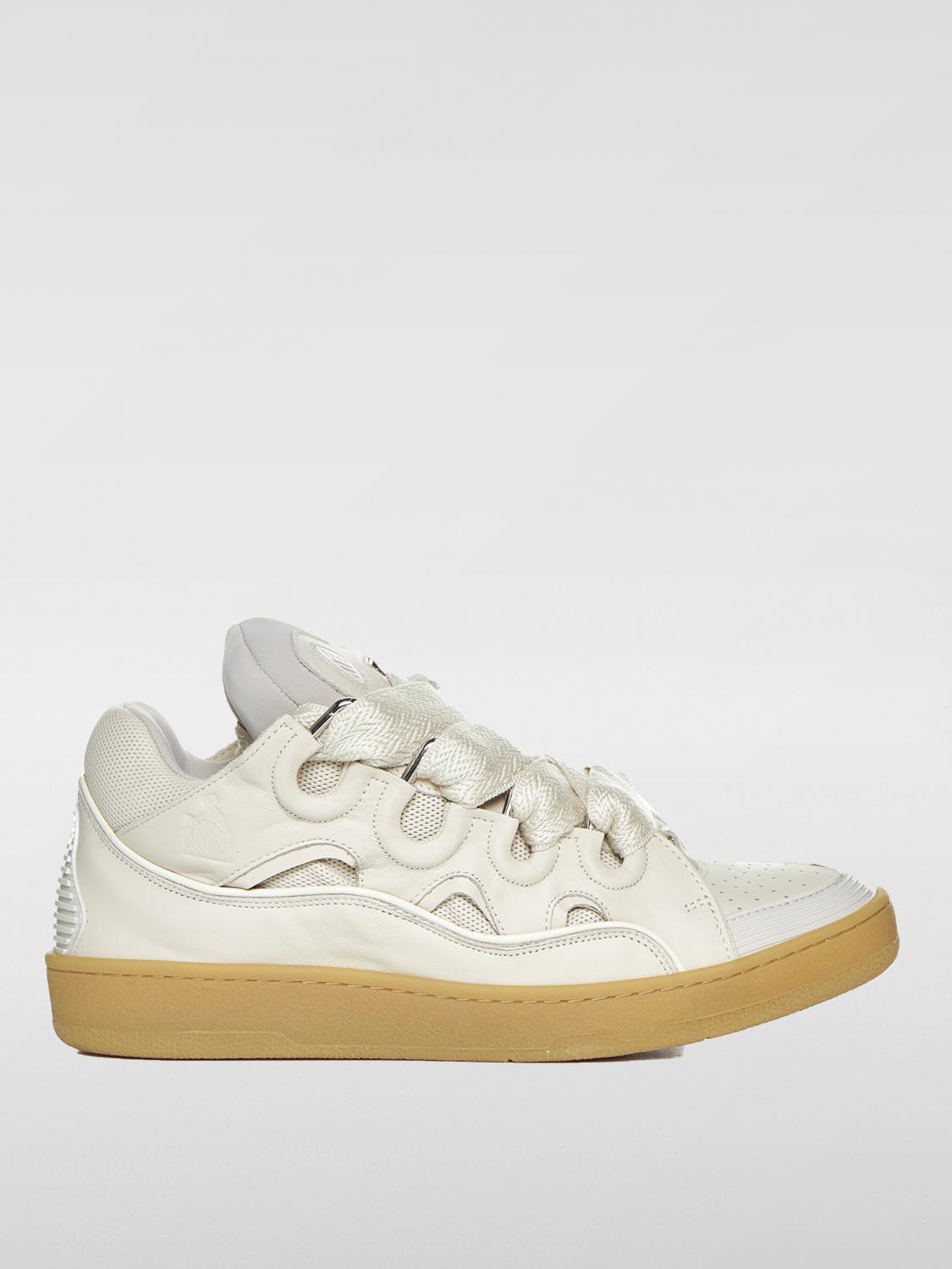 LANVIN: Sneakers uomo Bianco Sneakers Lanvin FMSKRK11NAPAE23