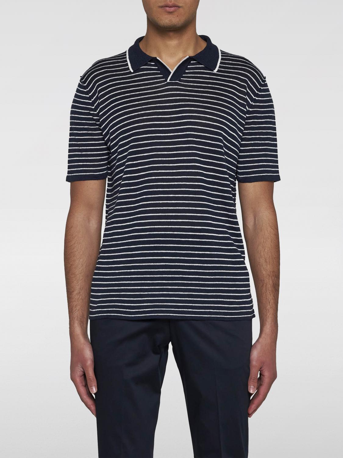 Roberto Collina Purple Cotton Polo Shirt
