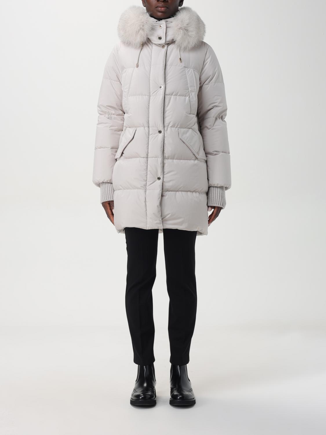 MOORER JACKET: Jacket woman Moorer, Ivory - Img 1