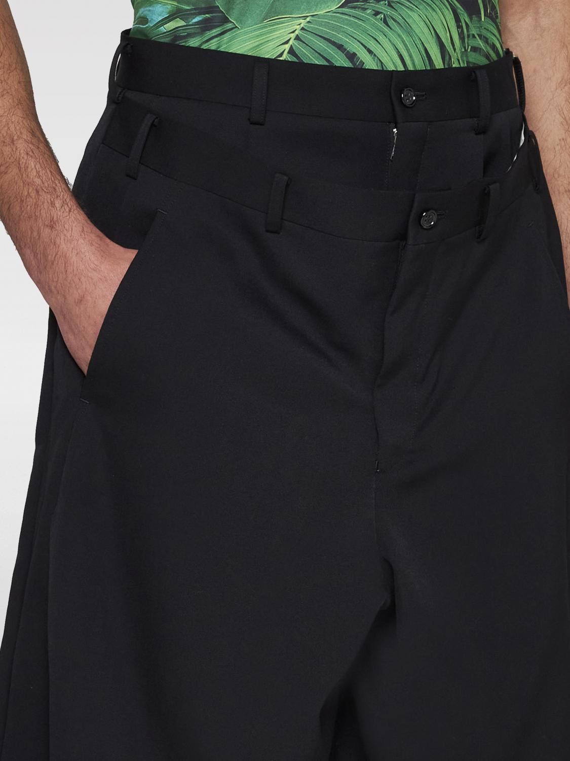 COMME DES GARCONS HOMME PLUS：ショートパンツ メンズ - ブラック