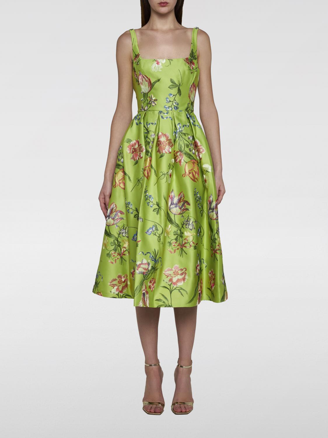Marchesa Notte Dress woman - Green | N71M3579 | GIGLIO.COM