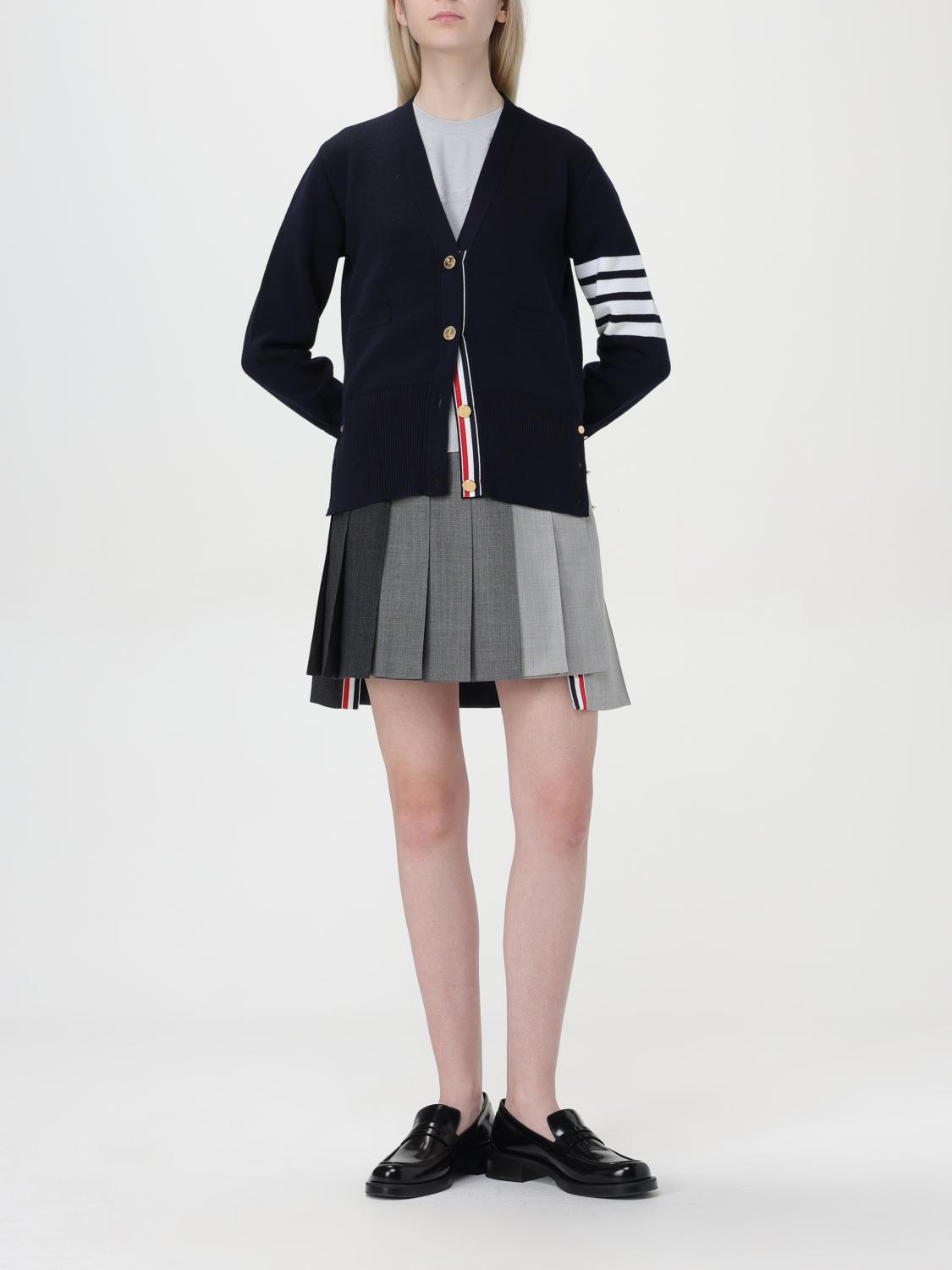 THOM BROWNE PULLOVER: Pullover damen Thom Browne, Blau - Img 2