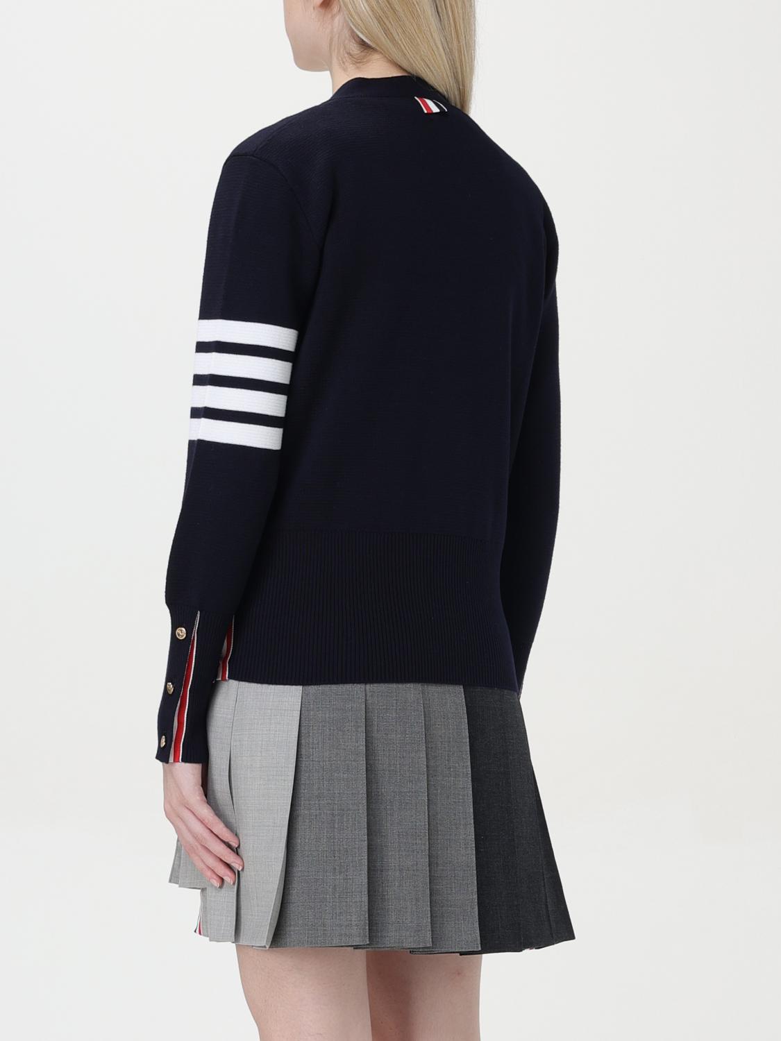 THOM BROWNE PULLOVER: Pullover damen Thom Browne, Blau - Img 3
