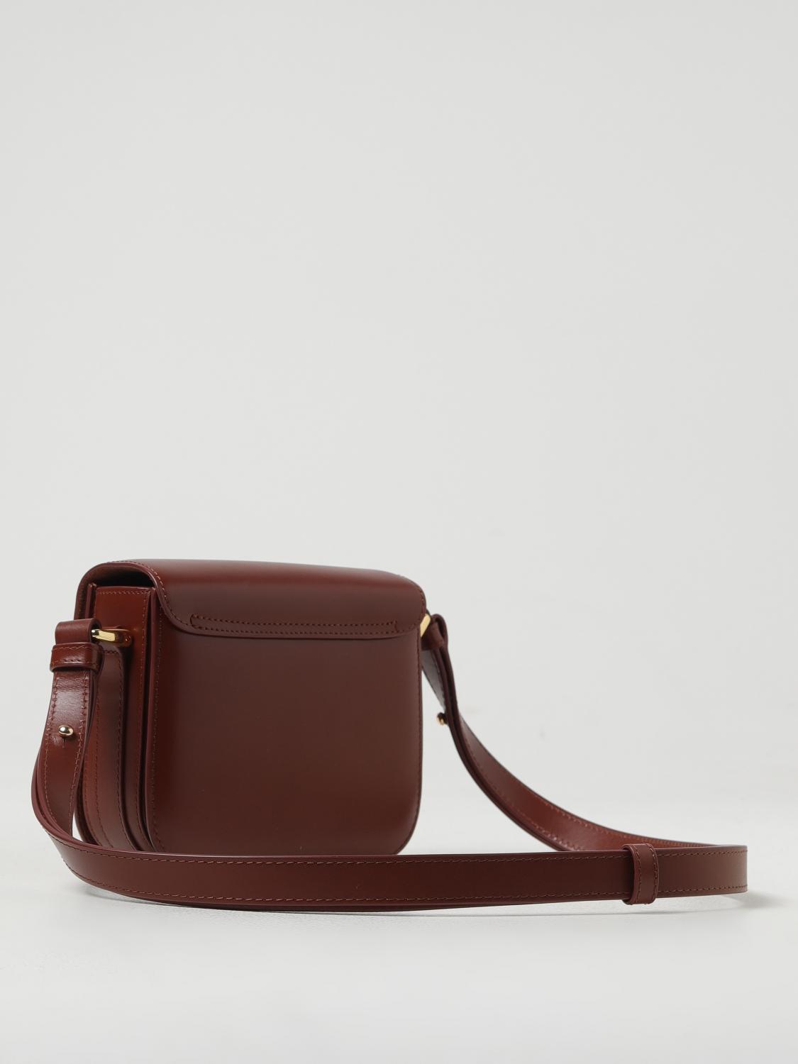 A.P.C. MINI BOLSO: Bandolera mujer A.P.C., Marrón - Img 2