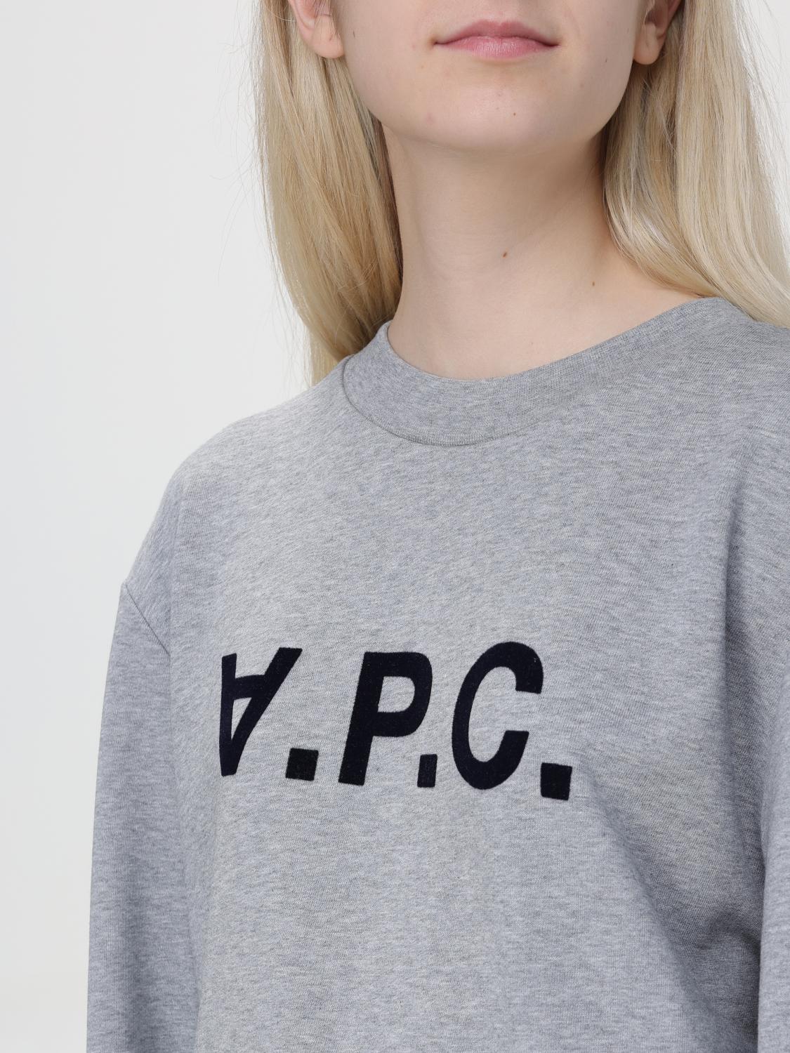 A.P.C. SUDADERA: Sudadera mujer A.P.C., Gris - Img 3