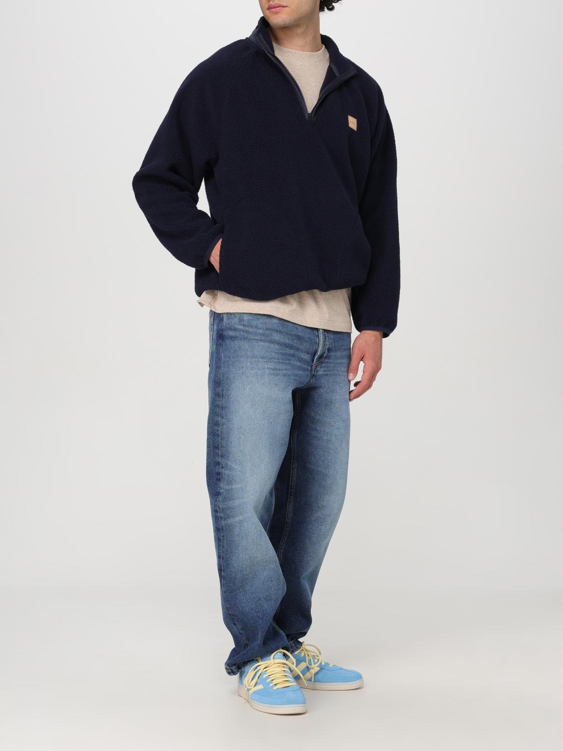 A.P.C. T-SHIRT: A.P.C. T-shirt with Mini Logo, Beige - Img 2