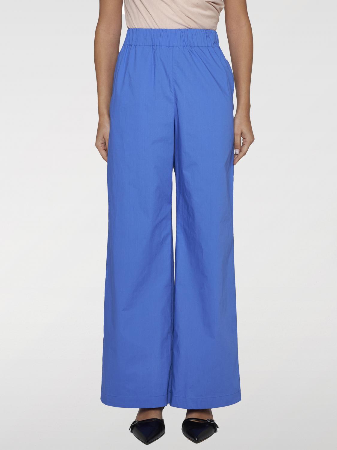 パンツ BAUM UND PFERDGARTEN Women Straight Pants 23035 BLUE BAUM UND PFERDGARTEN: Pants woman - Blue | Baum Und