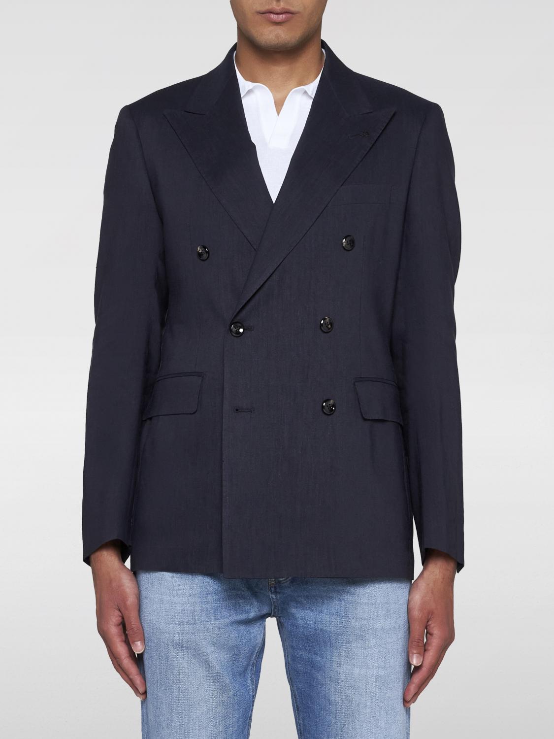 ジャケット TAGLIATORE Tagliatore Jackets Blue Tagliatore – Blazer For Men