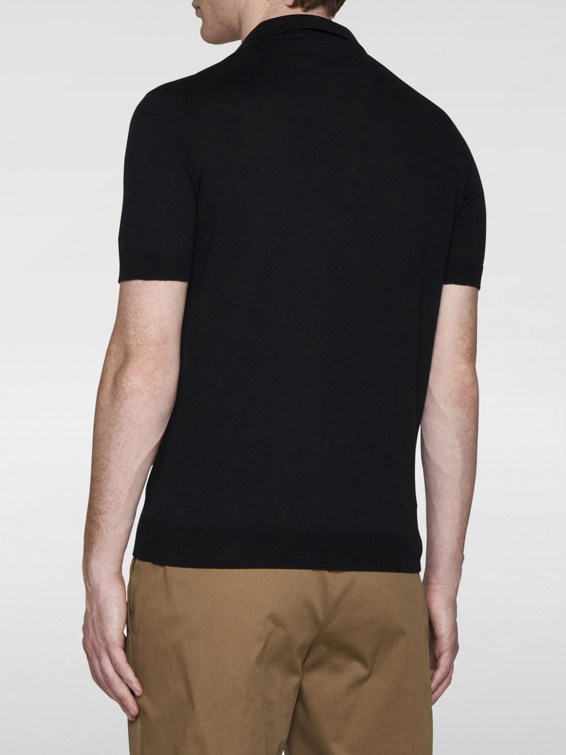 TAGLIATORE POLO: Polo herren Tagliatore, Schwarz - Img 2