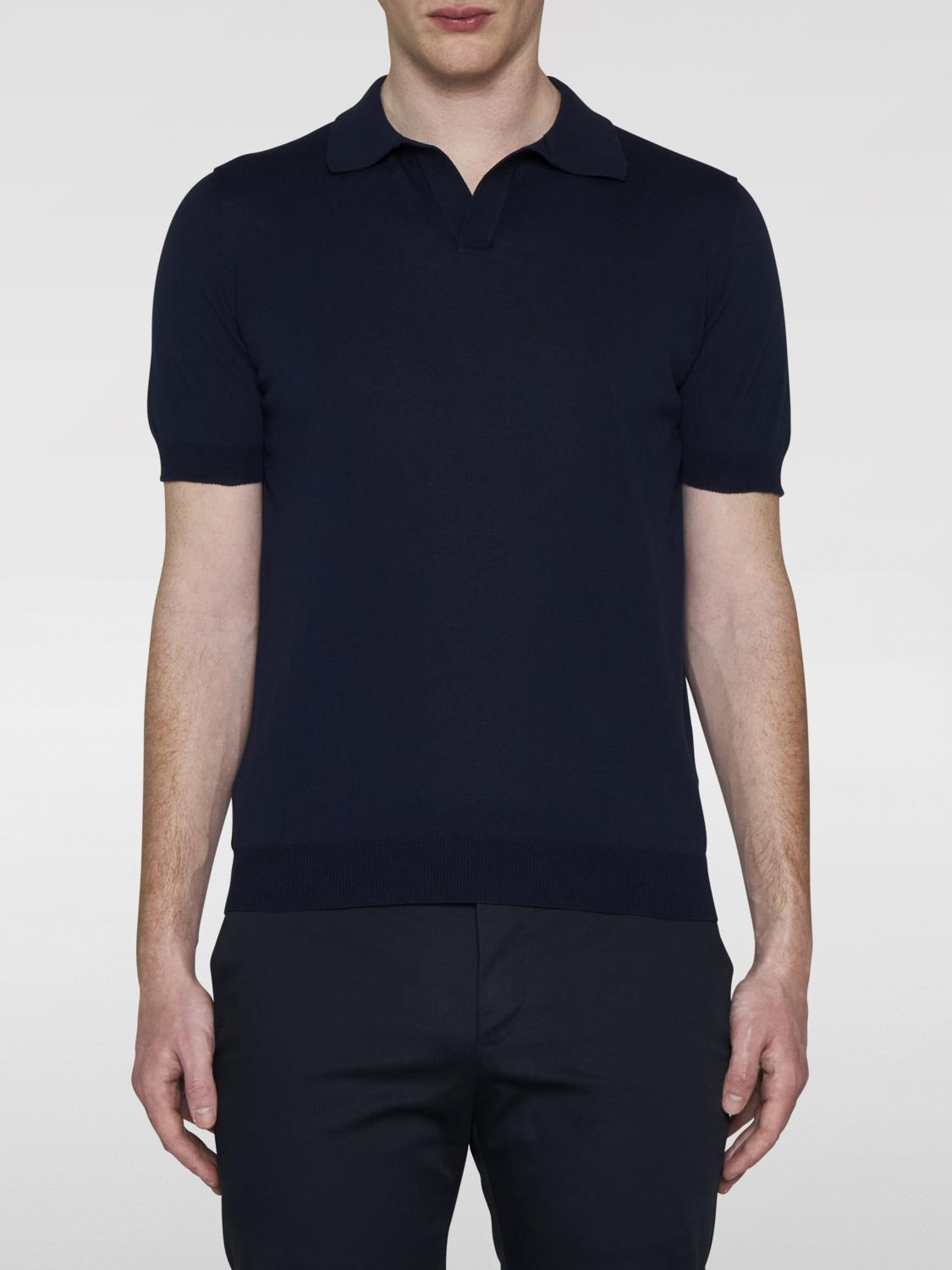 TAGLIATORE POLO: Polo herren Tagliatore, Blau - Img 1
