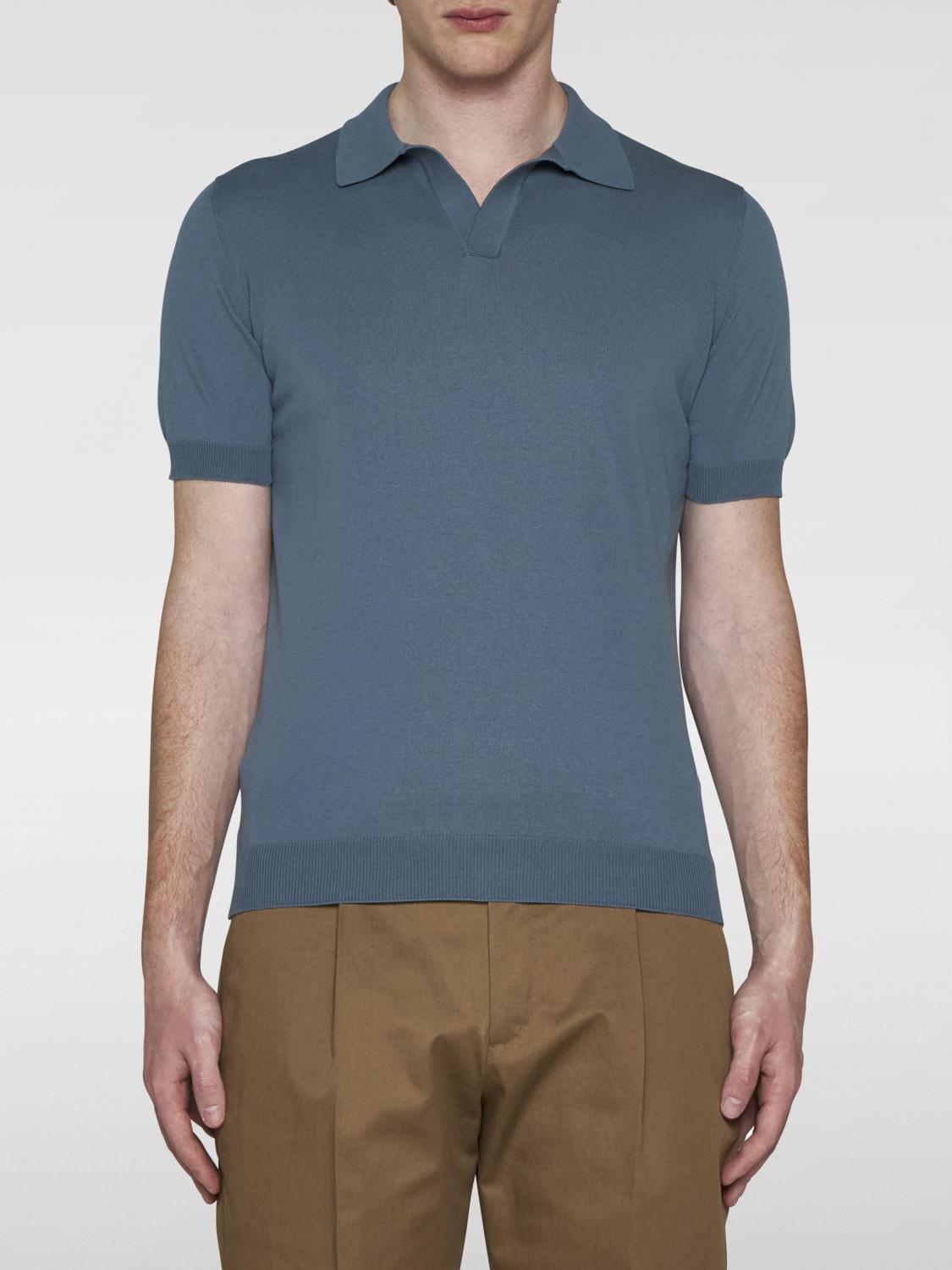 TAGLIATORE POLO: Polo hombre Tagliatore, Cielo - Img 1