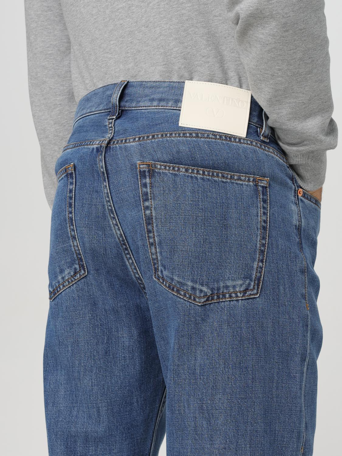 VALENTINO JEANS: Pants men Valentino, Blue - Img 5