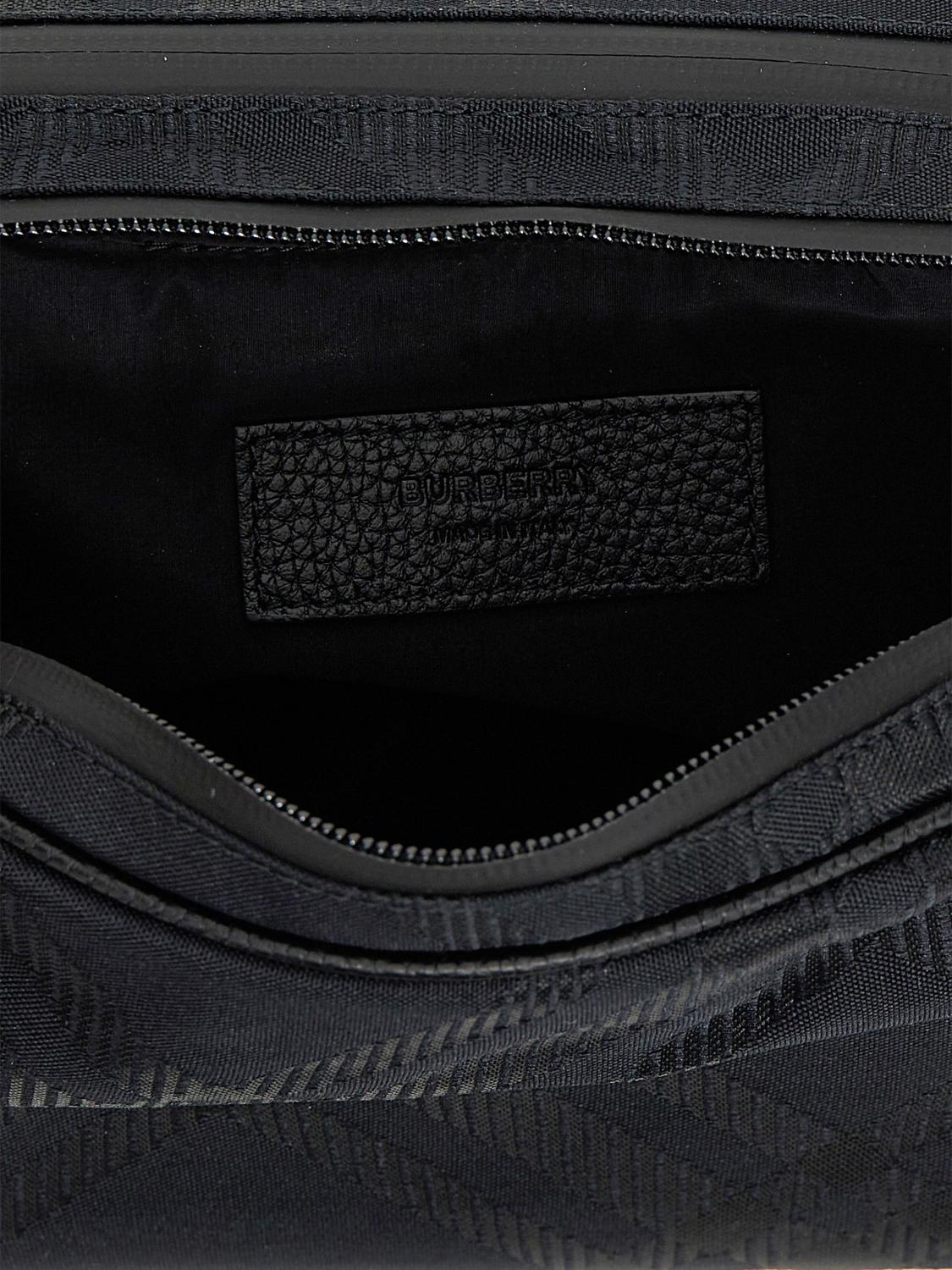 BURBERRY GÜRTELTASCHE: Tasche herren Burberry, Schwarz - Img 4