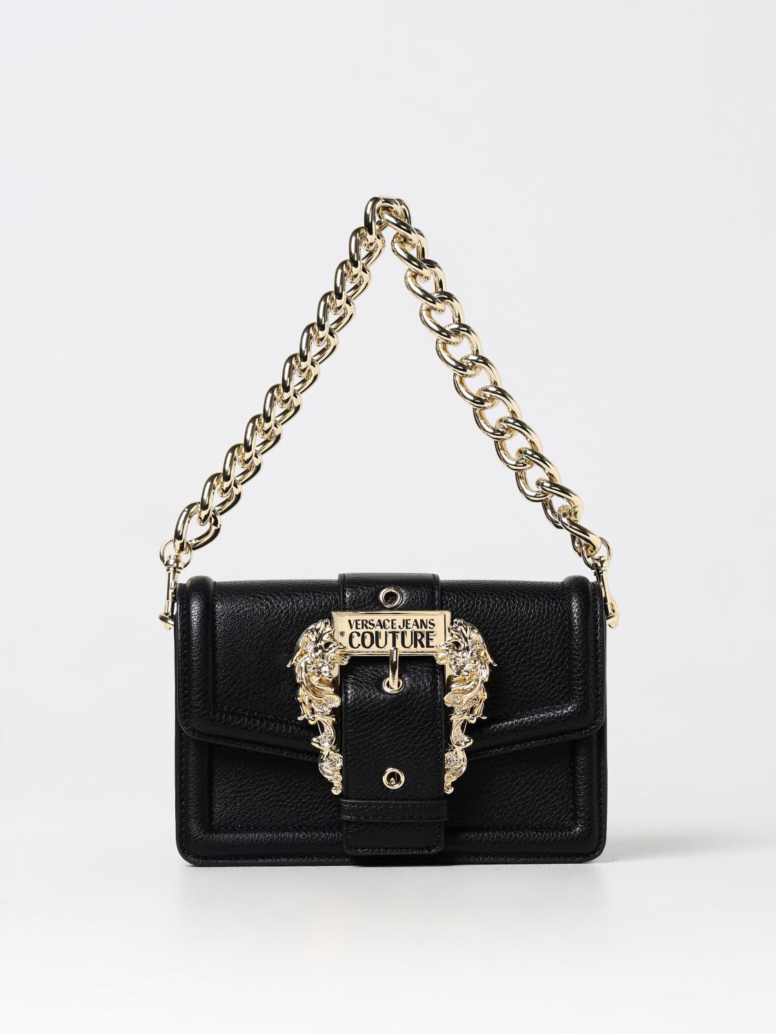 VERSACE JEANS COUTURE Sac porte main femme Noir Sac Porte Main Versace Jeans Couture 75VA4BFCZA413 en ligne sur GIGLIO.COM