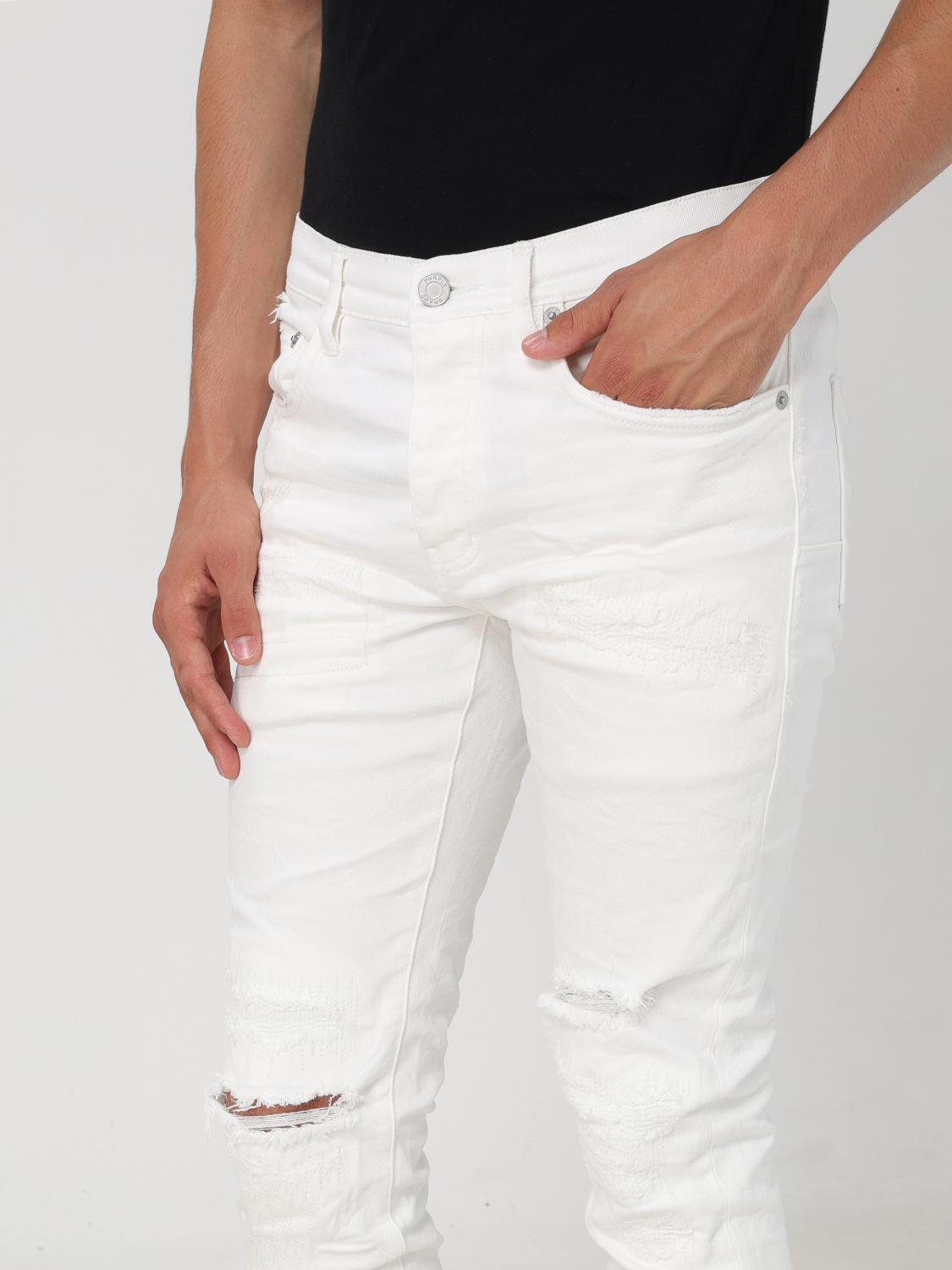 Purple パンツ メンズ Brand - ホワイト | P001LDWH324 | GIGLIO.COM