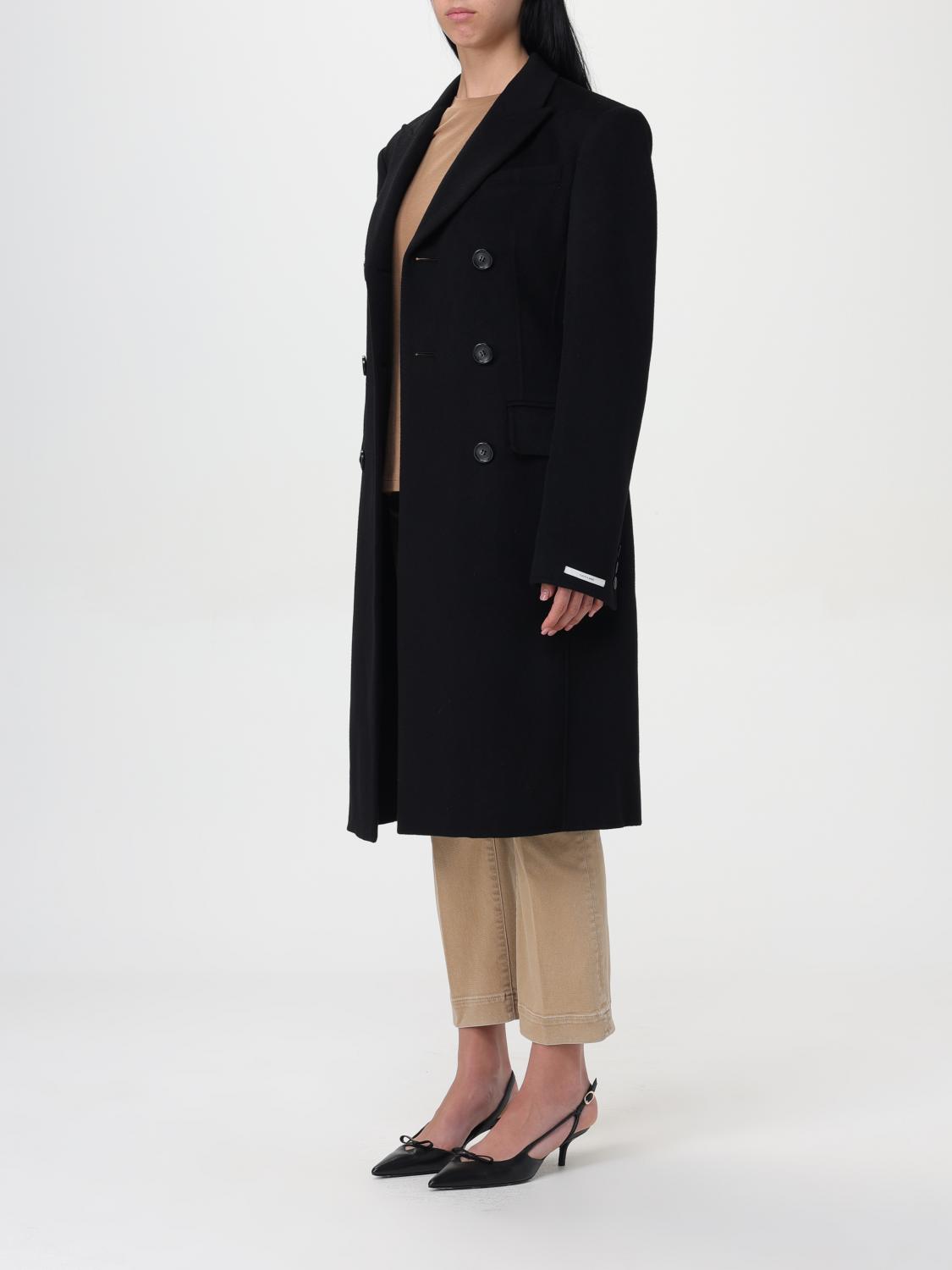 SPORTMAX ABRIGO: Abrigo mujer Sportmax, Negro - Img 3
