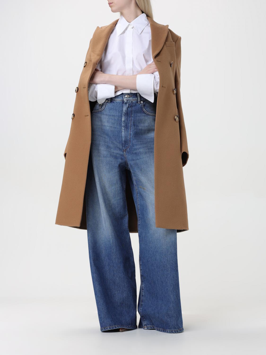SPORTMAX ABRIGO: Abrigo mujer Sportmax, Camello - Img 2