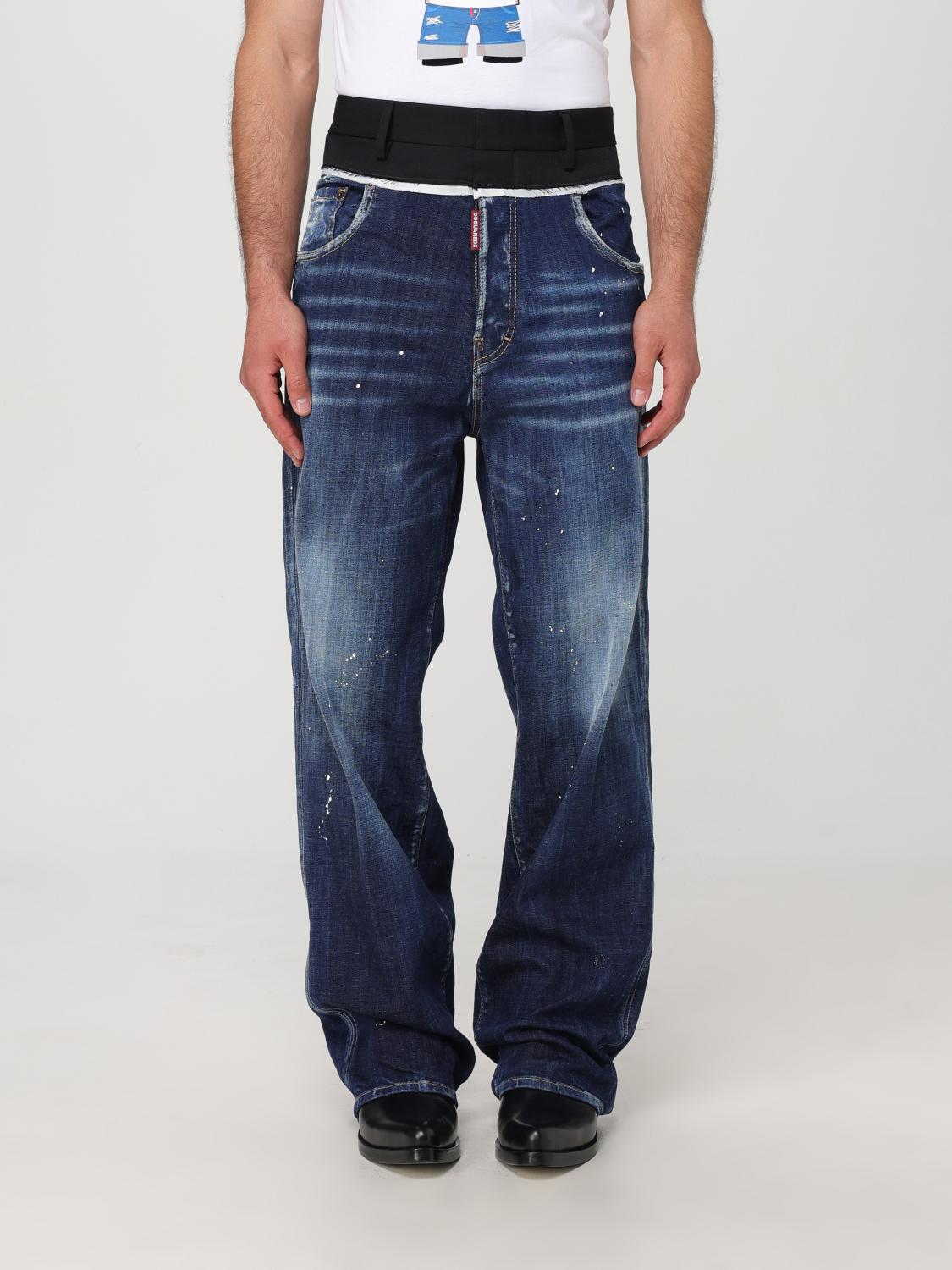 DSQUARED2 JEANS: Pants men Dsquared2, Blue - Img 1