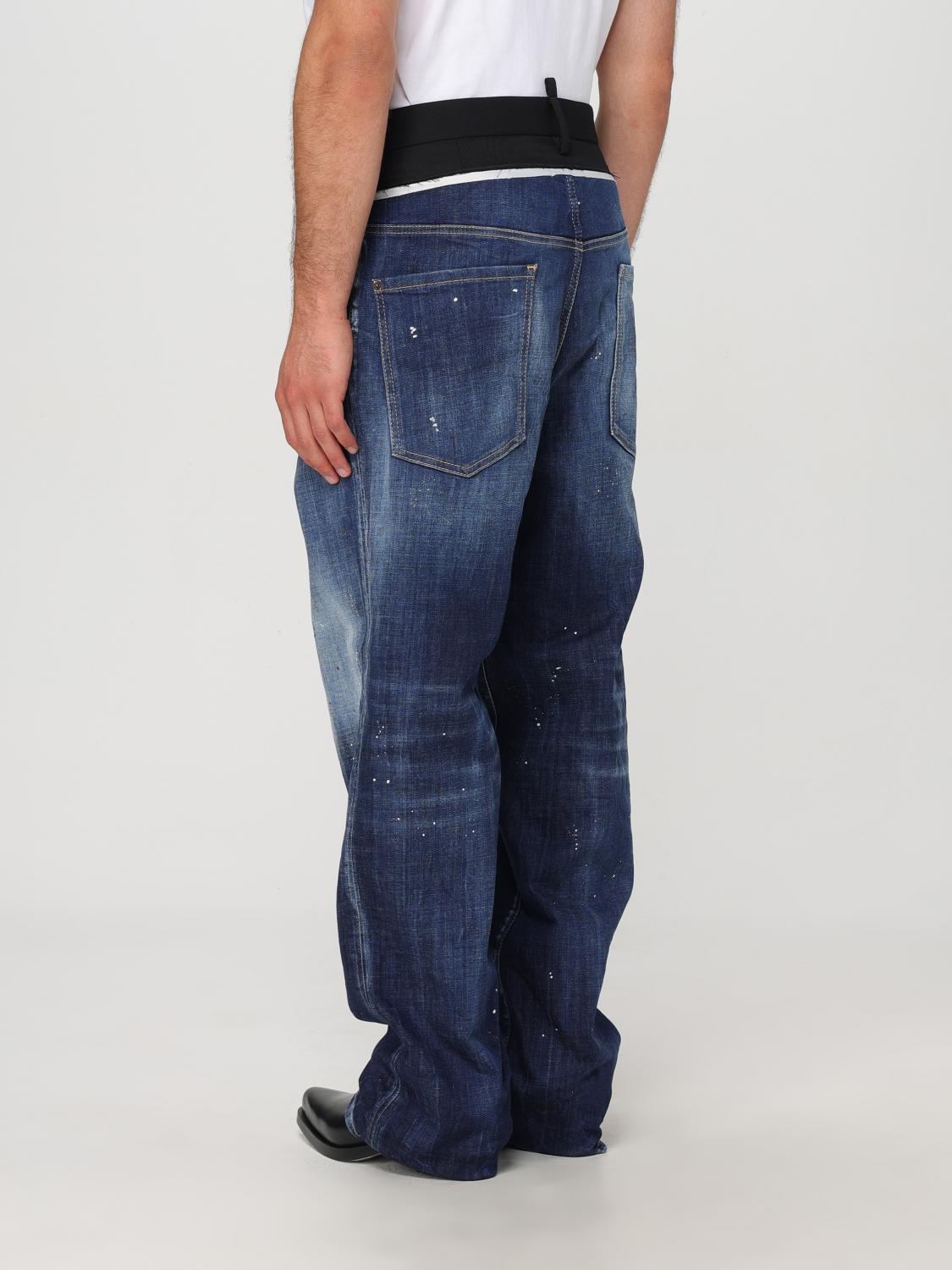 DSQUARED2 JEANS: Pants men Dsquared2, Blue - Img 3