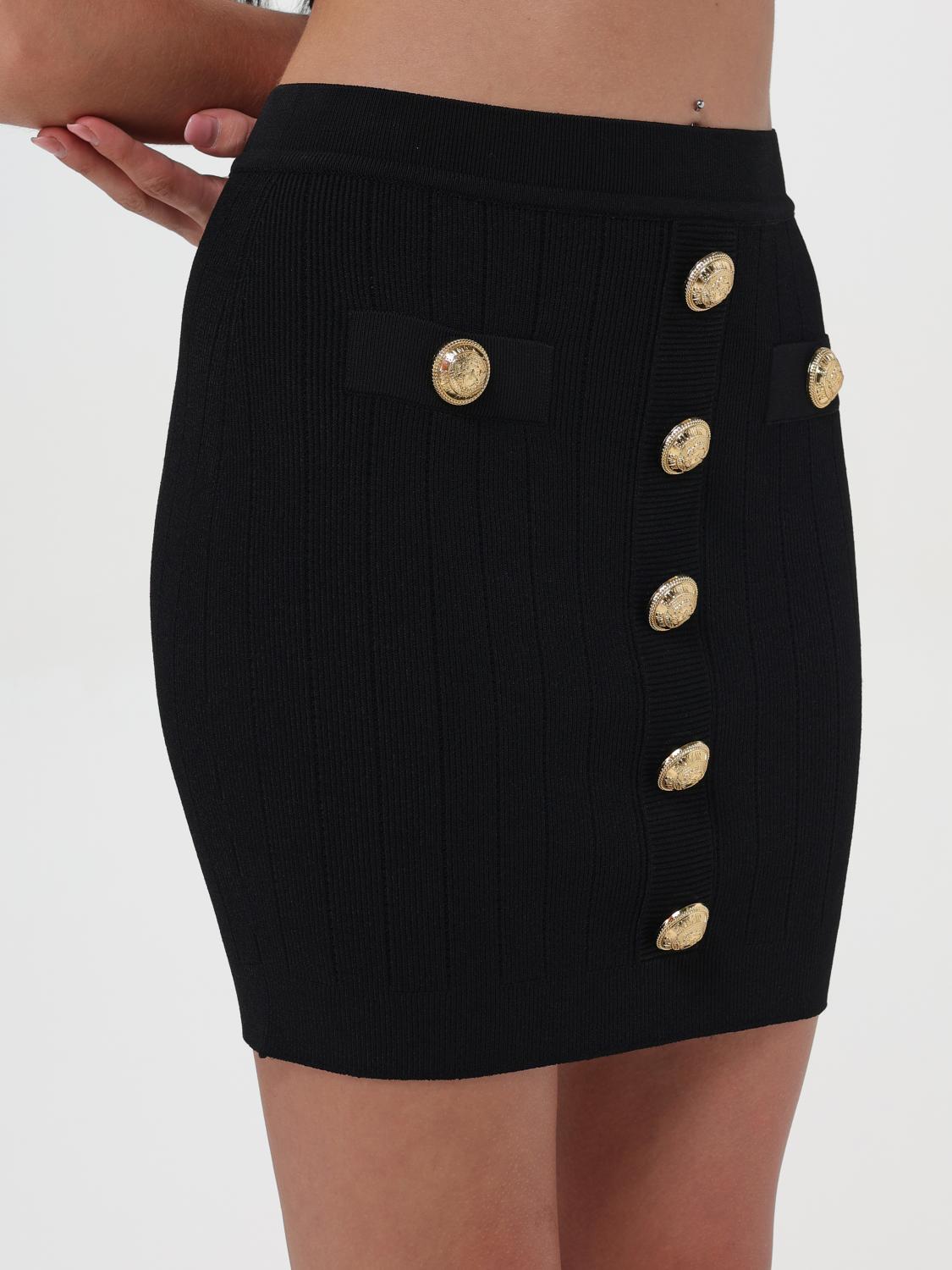 BALMAIN JUPE: Jupe femme Balmain, Noir - Img 5