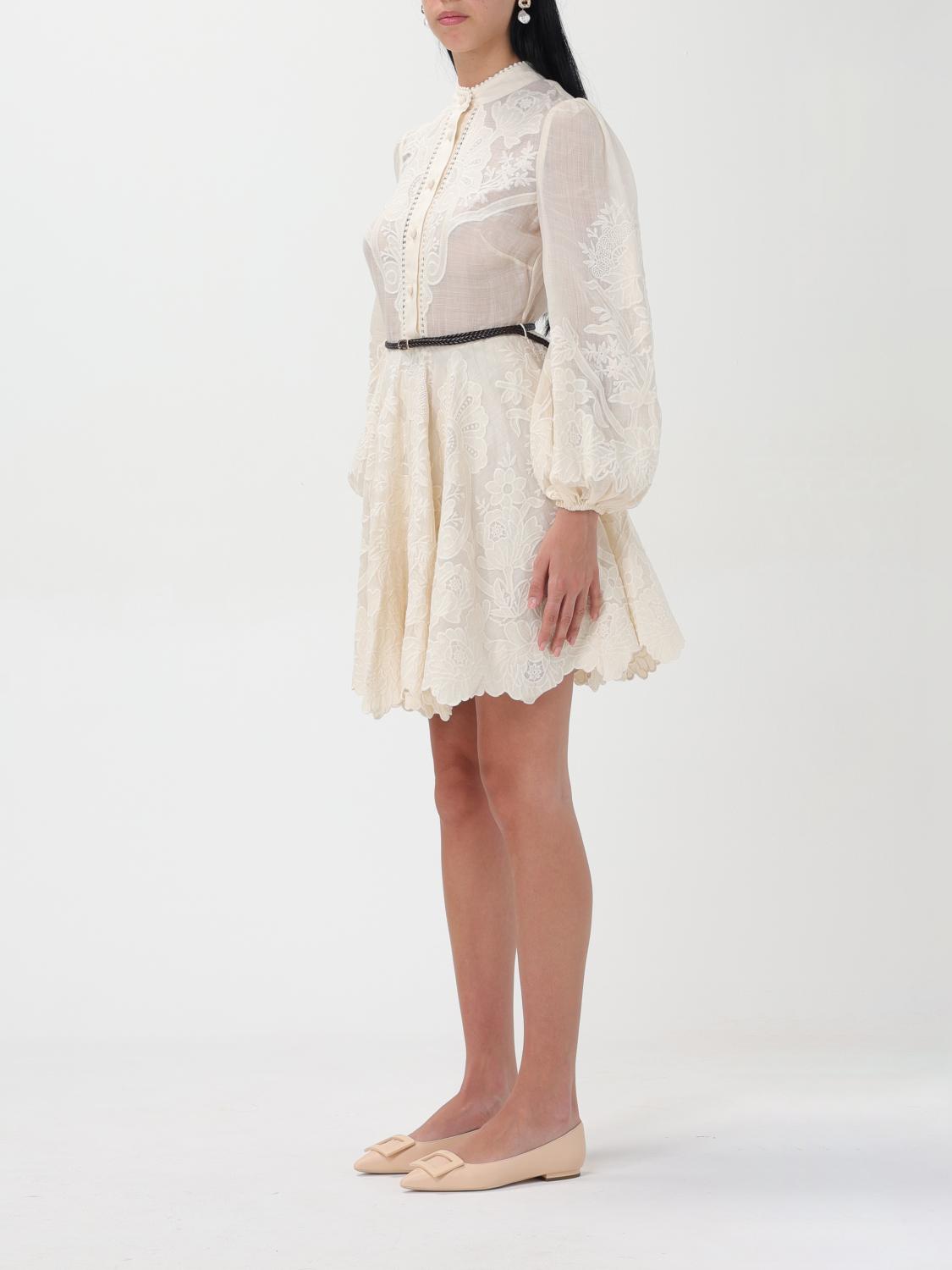 ZIMMERMANN VESTIDO: Vestido mujer Zimmermann, Blanco - Img 3