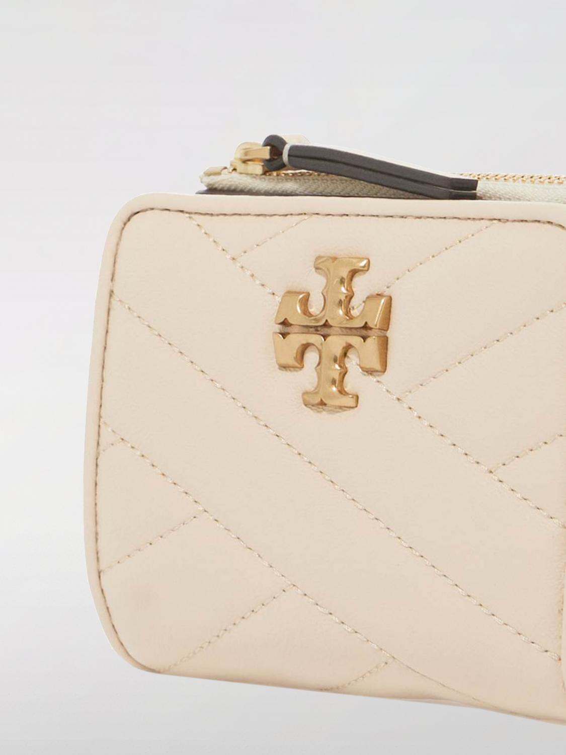 TORY BURCH WALLET: Wallet woman Tory Burch, Cream - Img 4