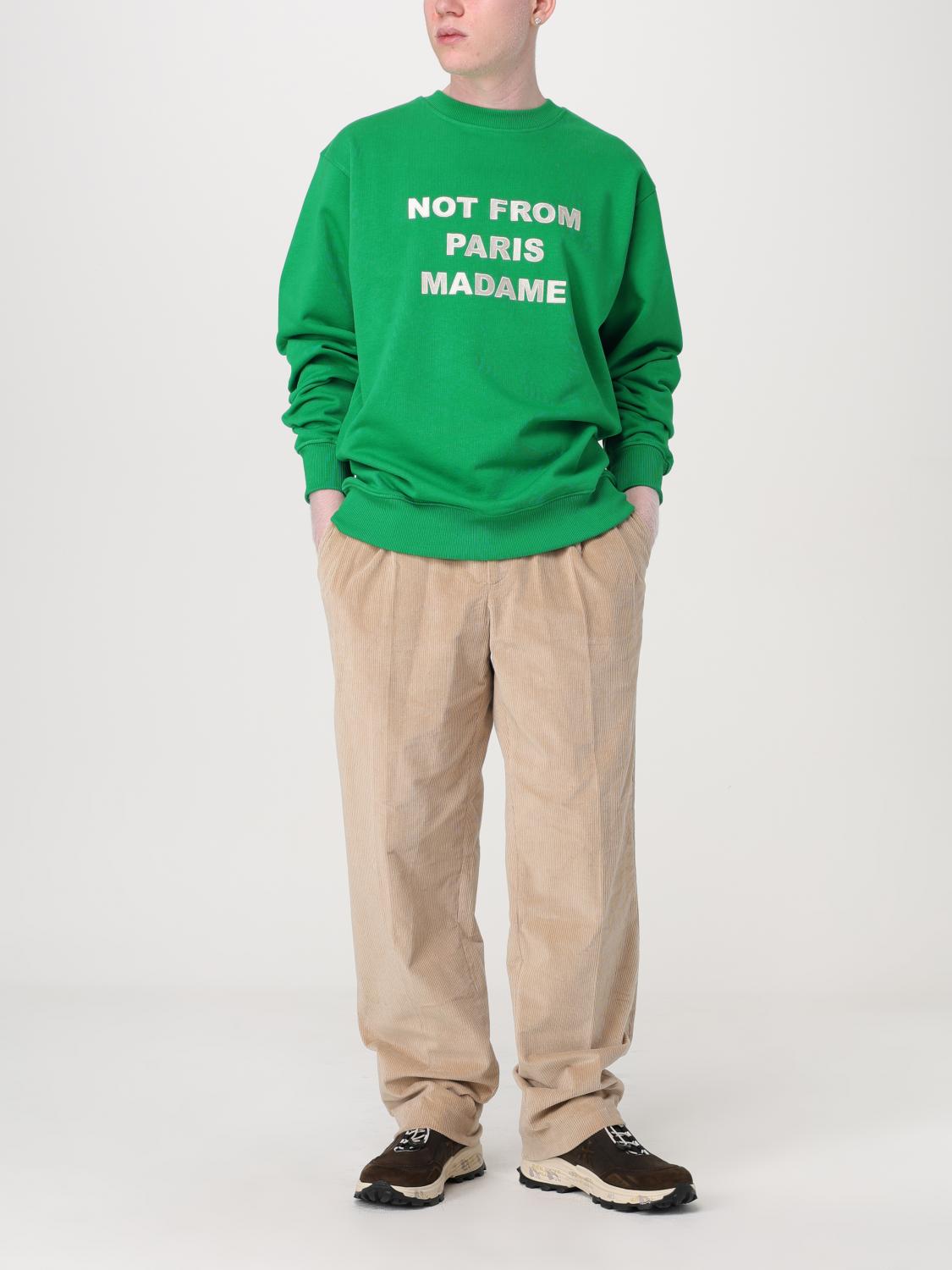 DRÔLE DE MONSIEUR SWEATSHIRT: Sweatshirt men Drole De Monsieur, Green - Img 2