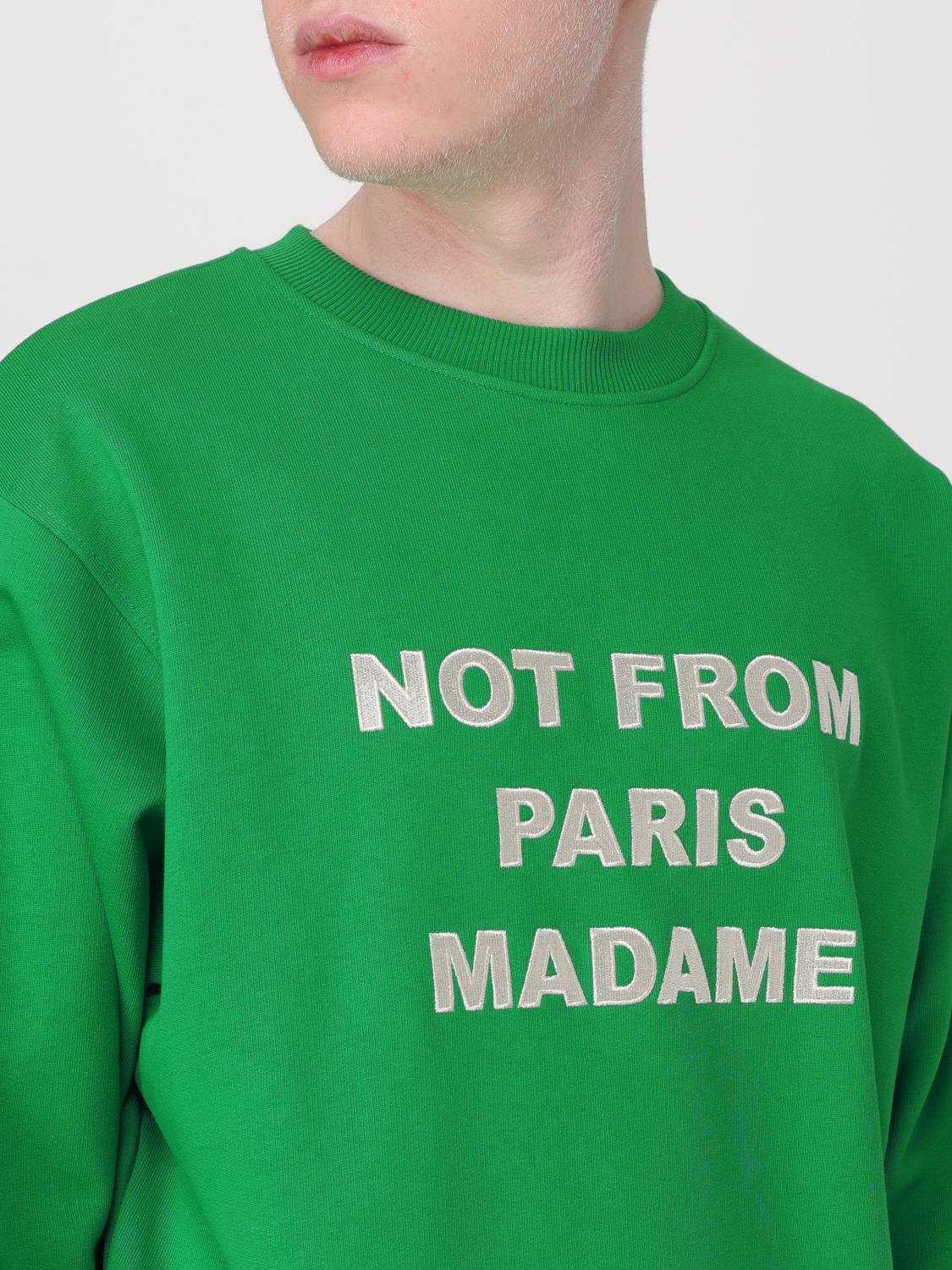 DRÔLE DE MONSIEUR SWEATSHIRT: Sweatshirt men Drole De Monsieur, Green - Img 4