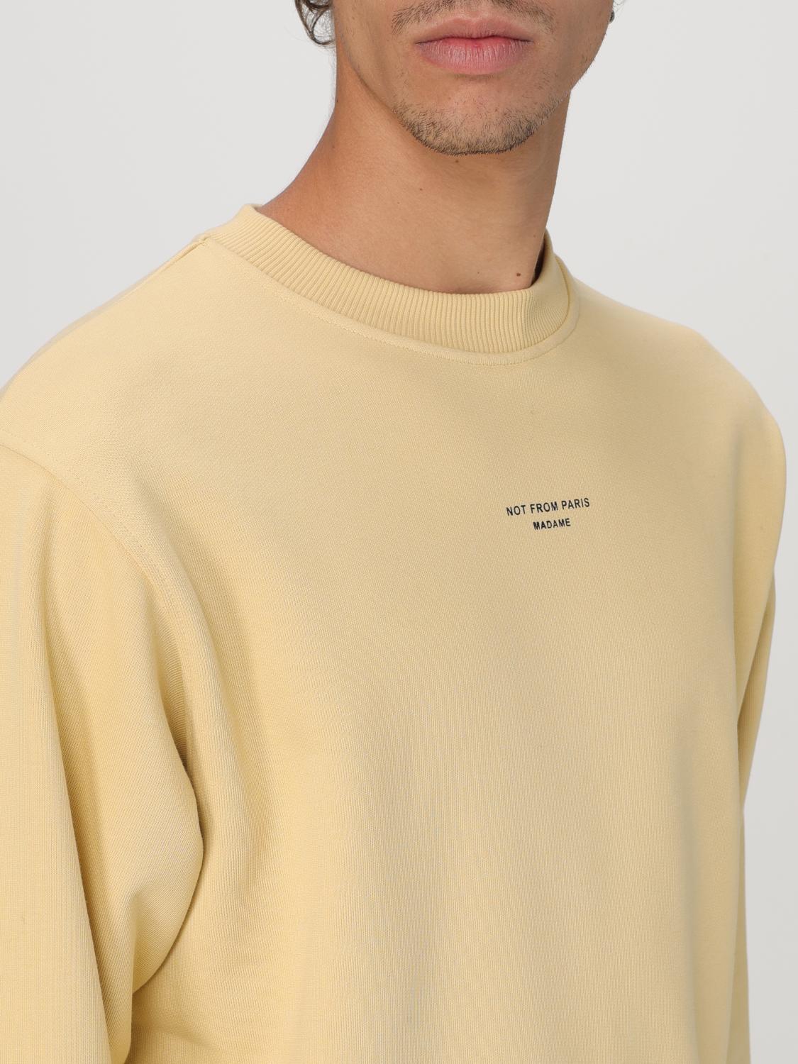 DRÔLE DE MONSIEUR SWEATSHIRT: Sweatshirt men Drole De Monsieur, Yellow - Img 3