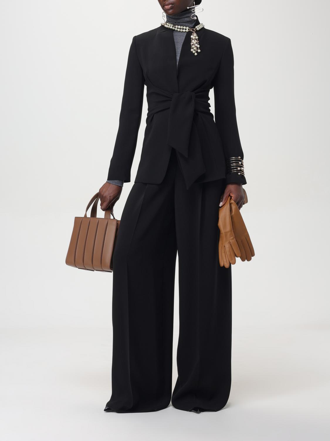 MAX MARA GIOIELLO: Bracciale Virgus Max Mara in ottone con strass e perle sintetiche , Oro - Img 4