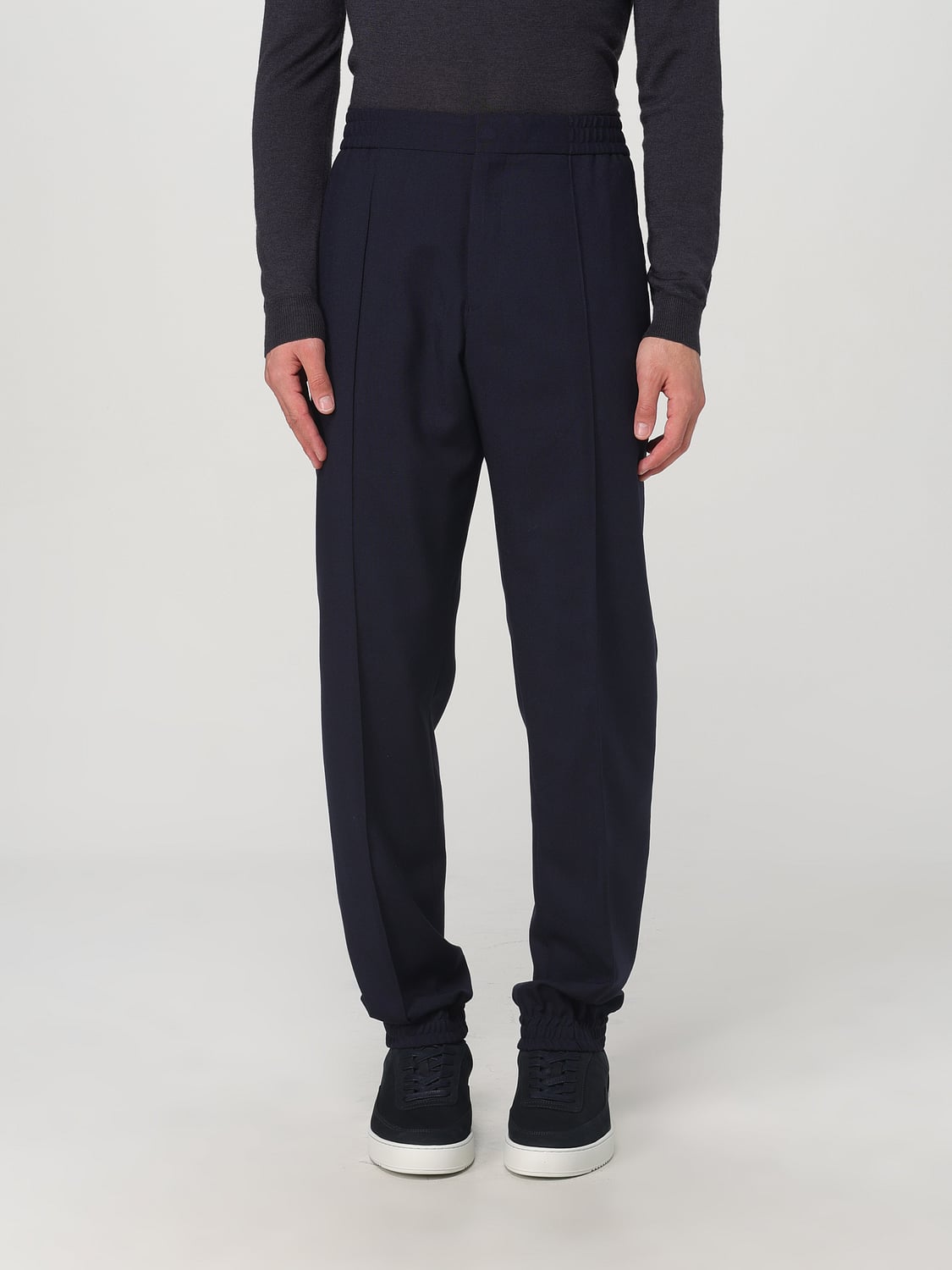 PAUL SMITH PANTALONI: Pantalone Paul Smith in lana vergine , Blue - Img 1