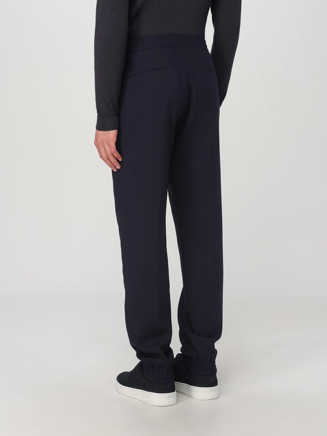PAUL SMITH PANTALONI: Pantalone Paul Smith in lana vergine , Blue - Img 2