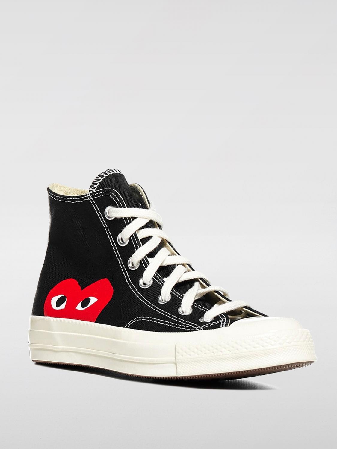 COMME DES GARÇONS PLAY SNEAKERS: Sneakers men Comme Des Garçons Play, Black - Img 2