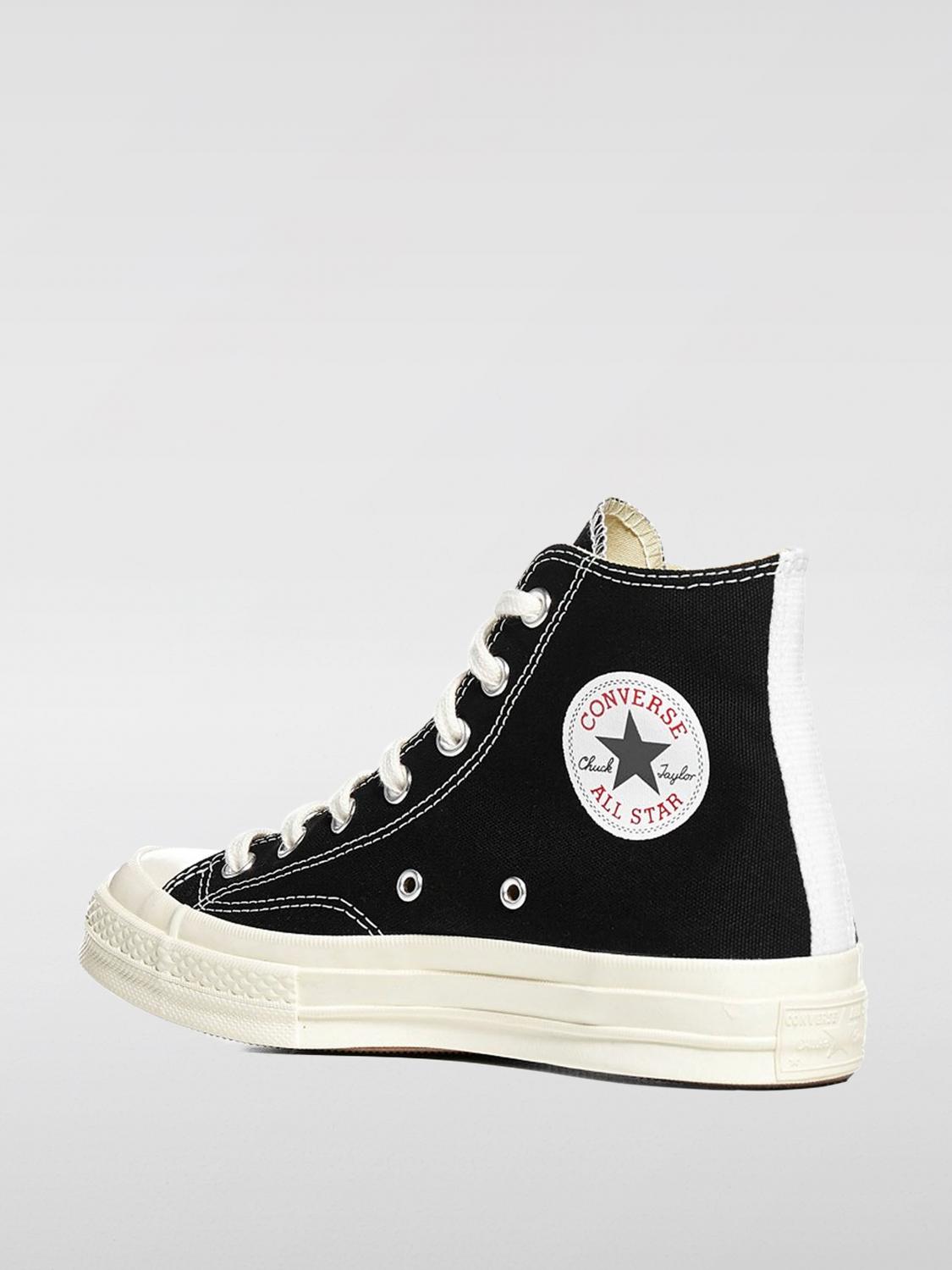 COMME DES GARÇONS PLAY SNEAKERS: Sneakers men Comme Des Garçons Play, Black - Img 3