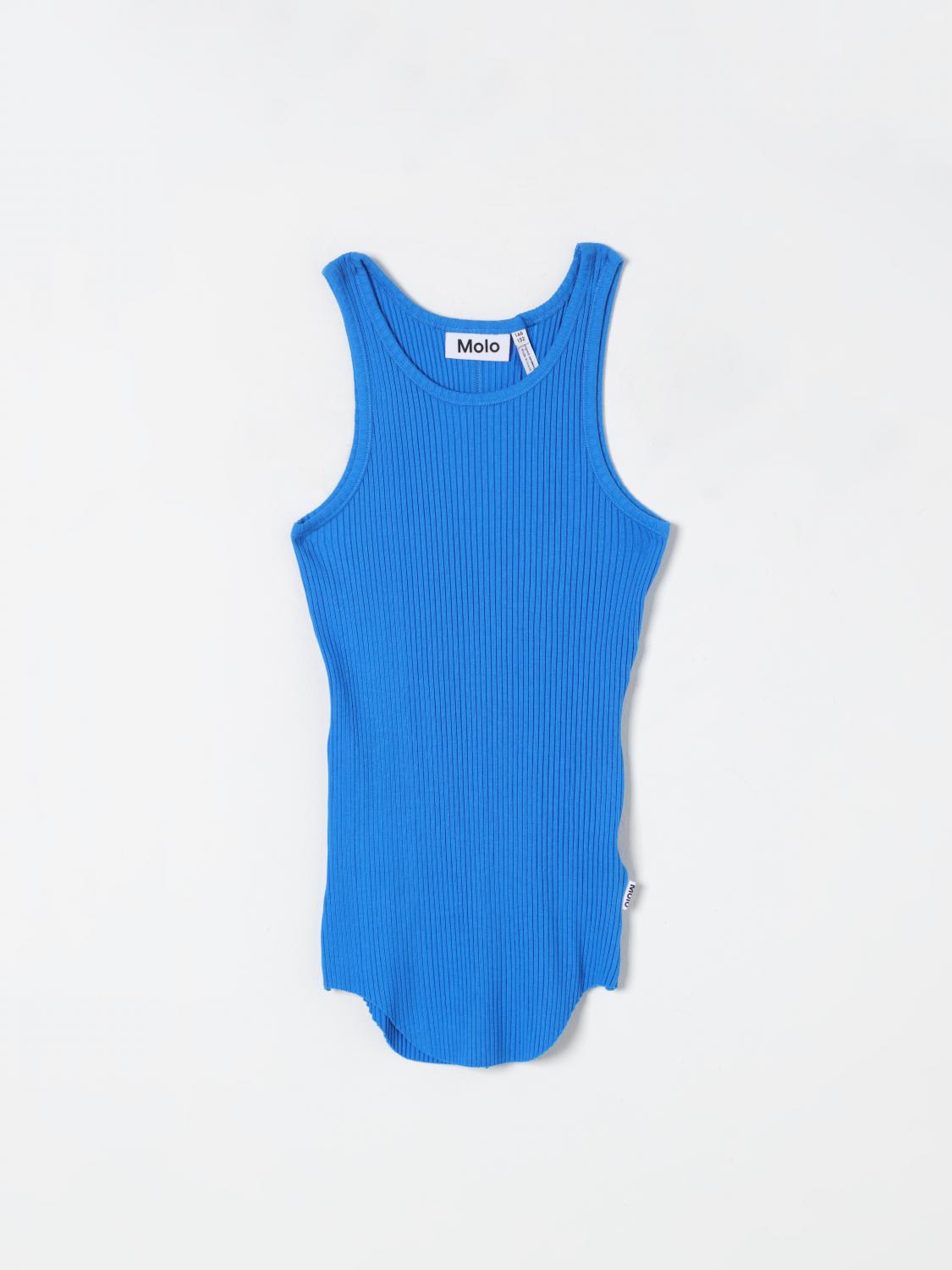 MOLO T-SHIRT: Top kinder Molo, Blau - Img 1