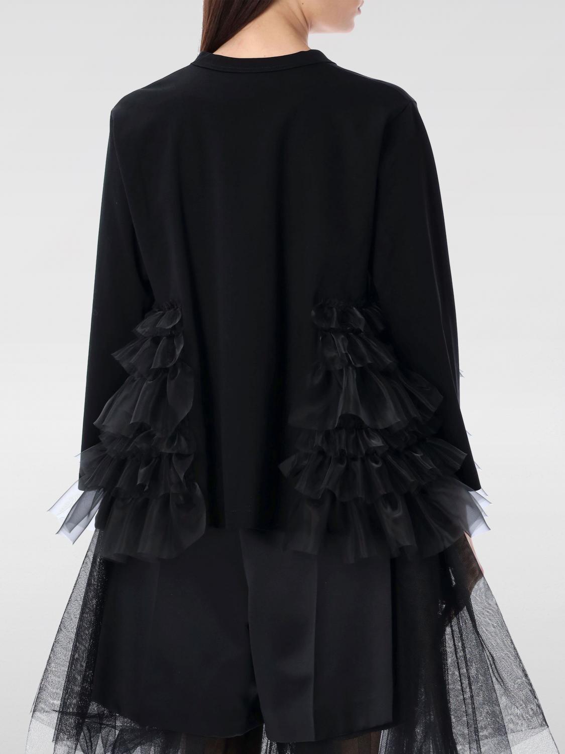 Noir Kei Ninomiya T-shirt woman - Black | 3MT007C | GIGLIO.COM