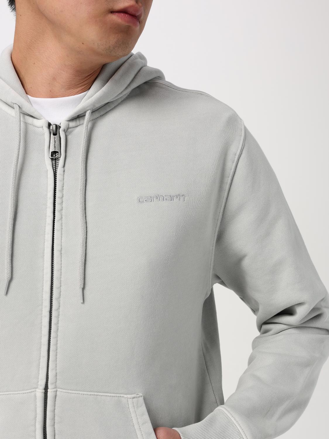 CARHARTT WIP スウェットシャツ: ジャケット メンズ Carhartt Wip, グレー - Img 4