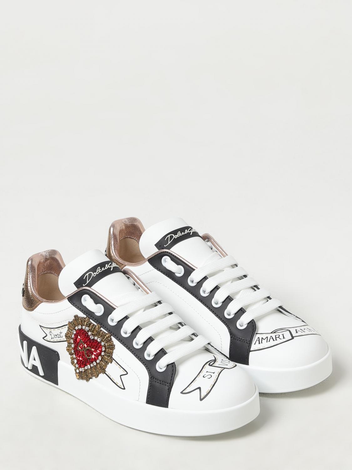 Dolce & Gabbana Sneakers woman - White | CK1544AZ138 | GIGLIO.COM