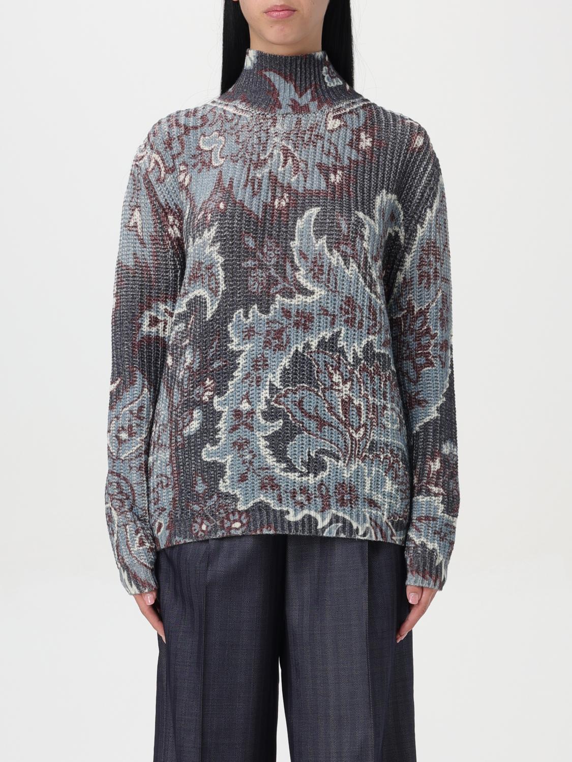 ETRO JERSEY: Jersey mujer Etro, Azul Oscuro - Img 1